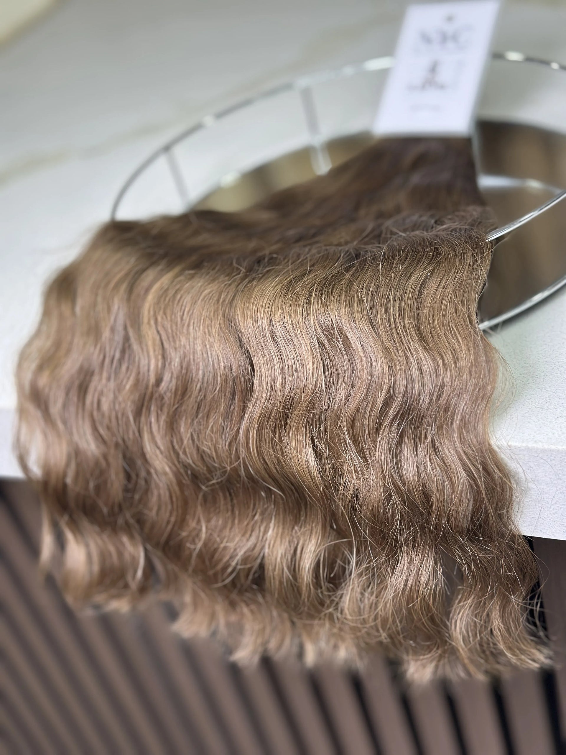 K-tip Slavic hair, colored, wavy 20 inch, 100gr, 192str