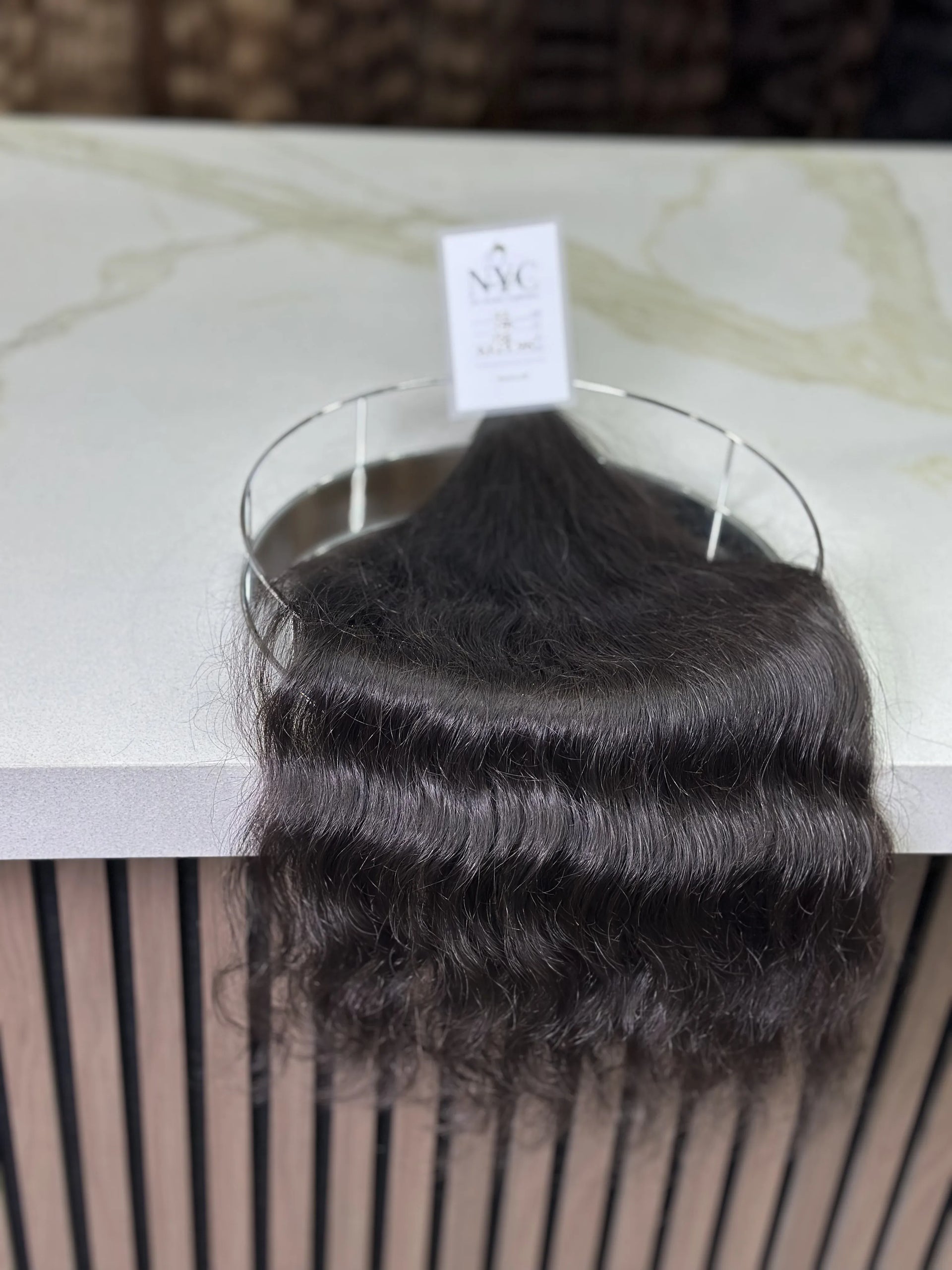 K-tip Slavic hair, colored, wavy 22 inch, 138gr, 194str