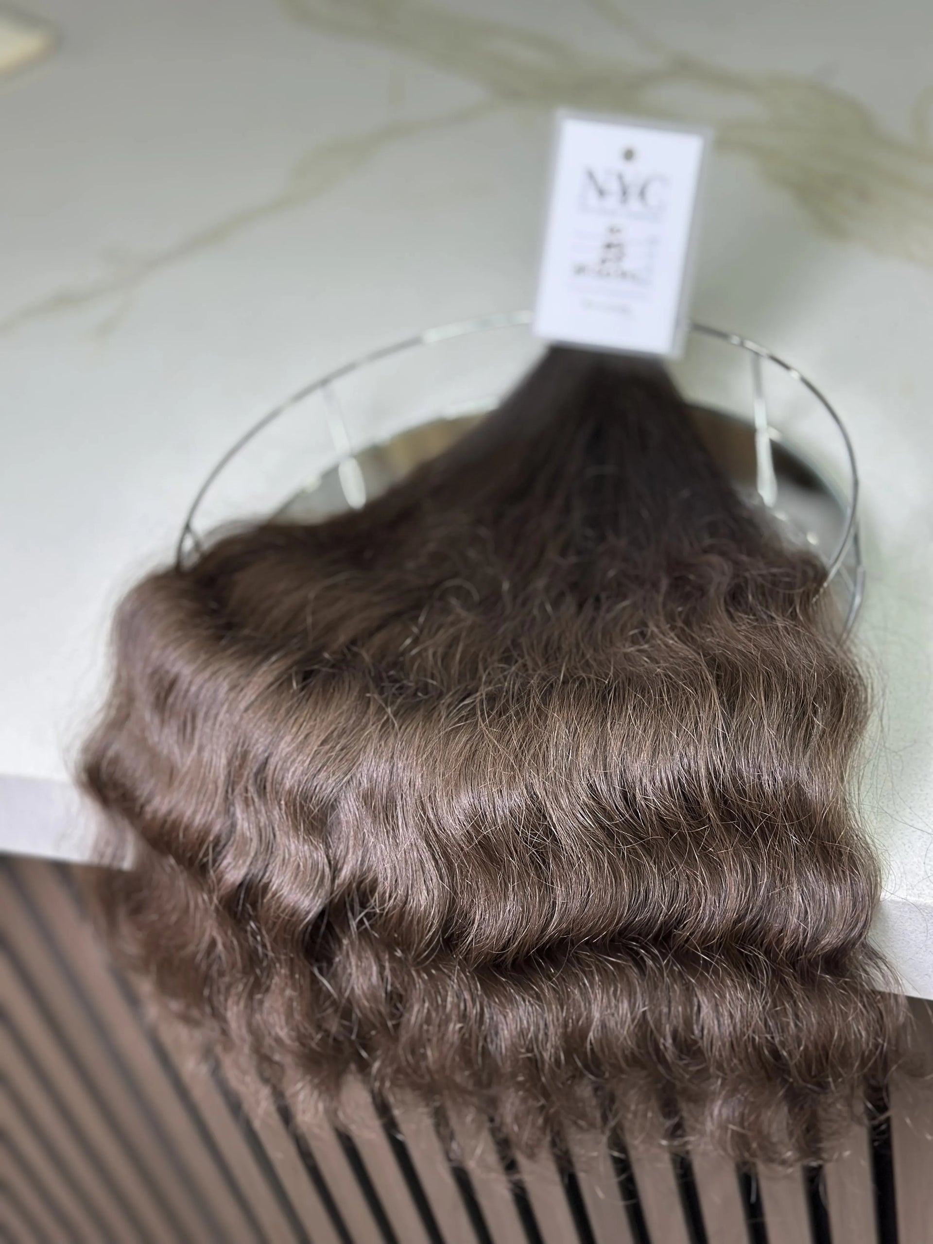 K-tip Slavic hair, colored, wavy 20 inch, 155gr, 263str