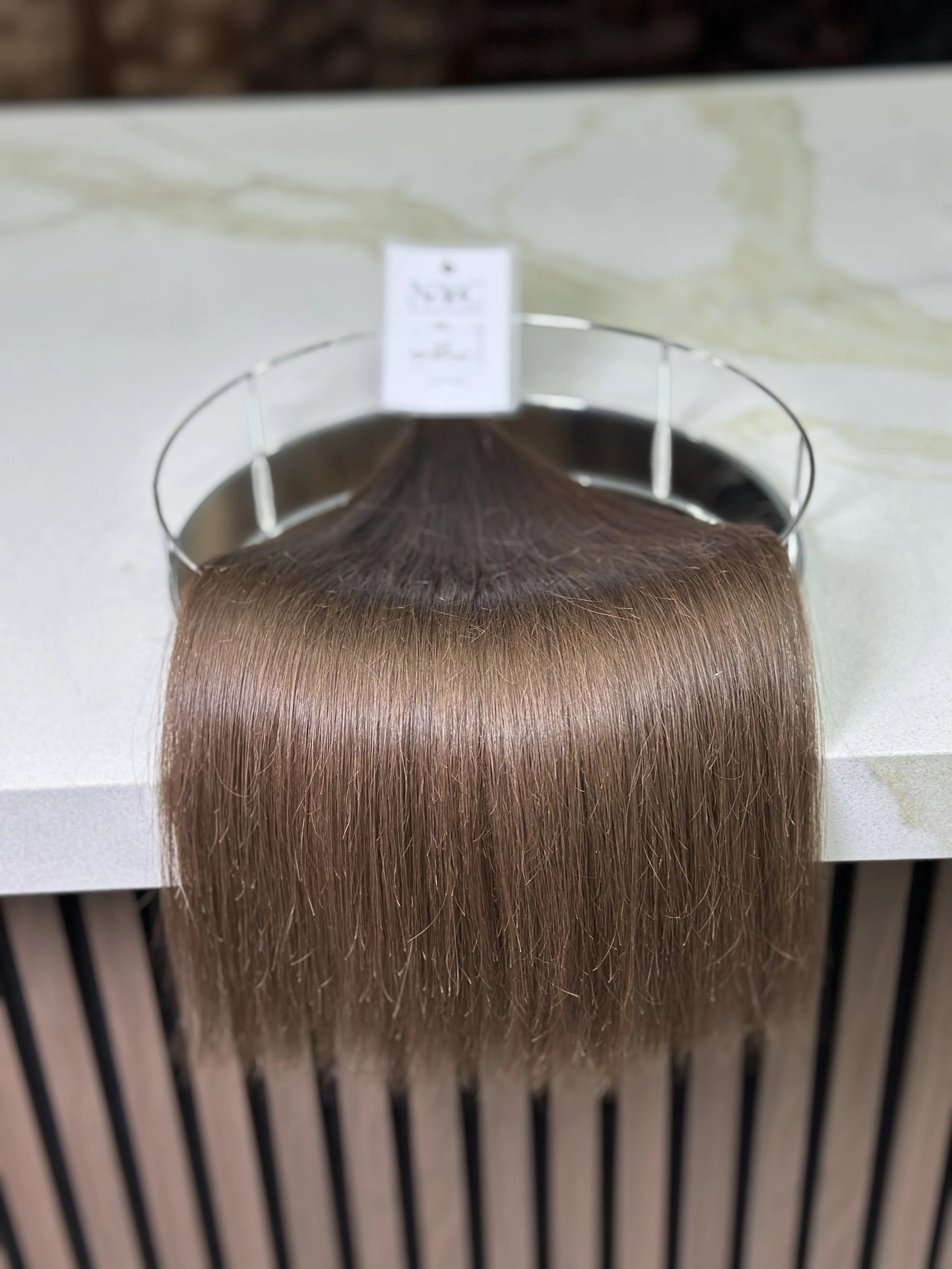 K-tip Slavic hair, colored, straight 20 inch, 116gr, 202str