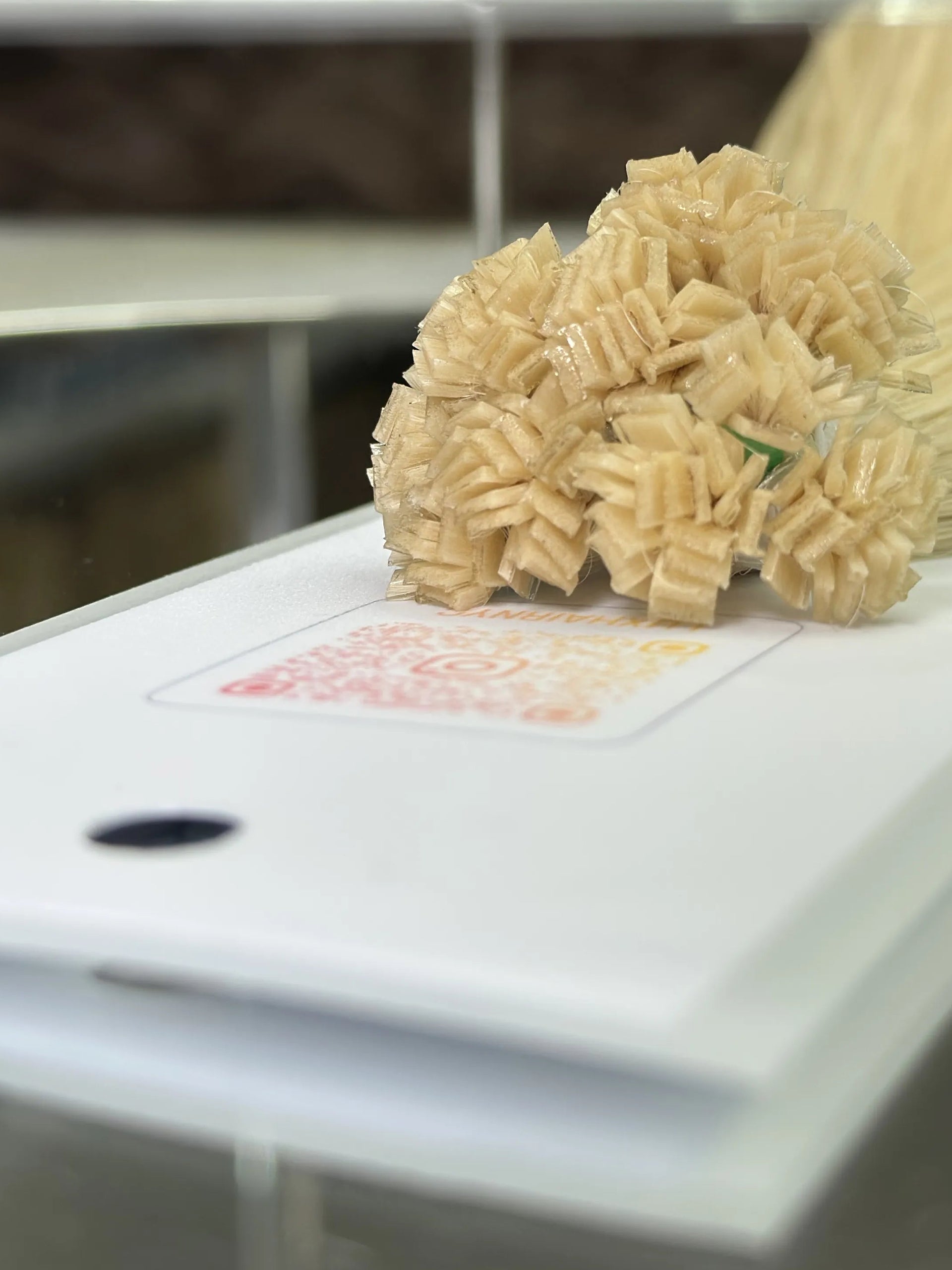 K-tip Slavic hair, colored, wavy 26 inch, 128gr, 193str