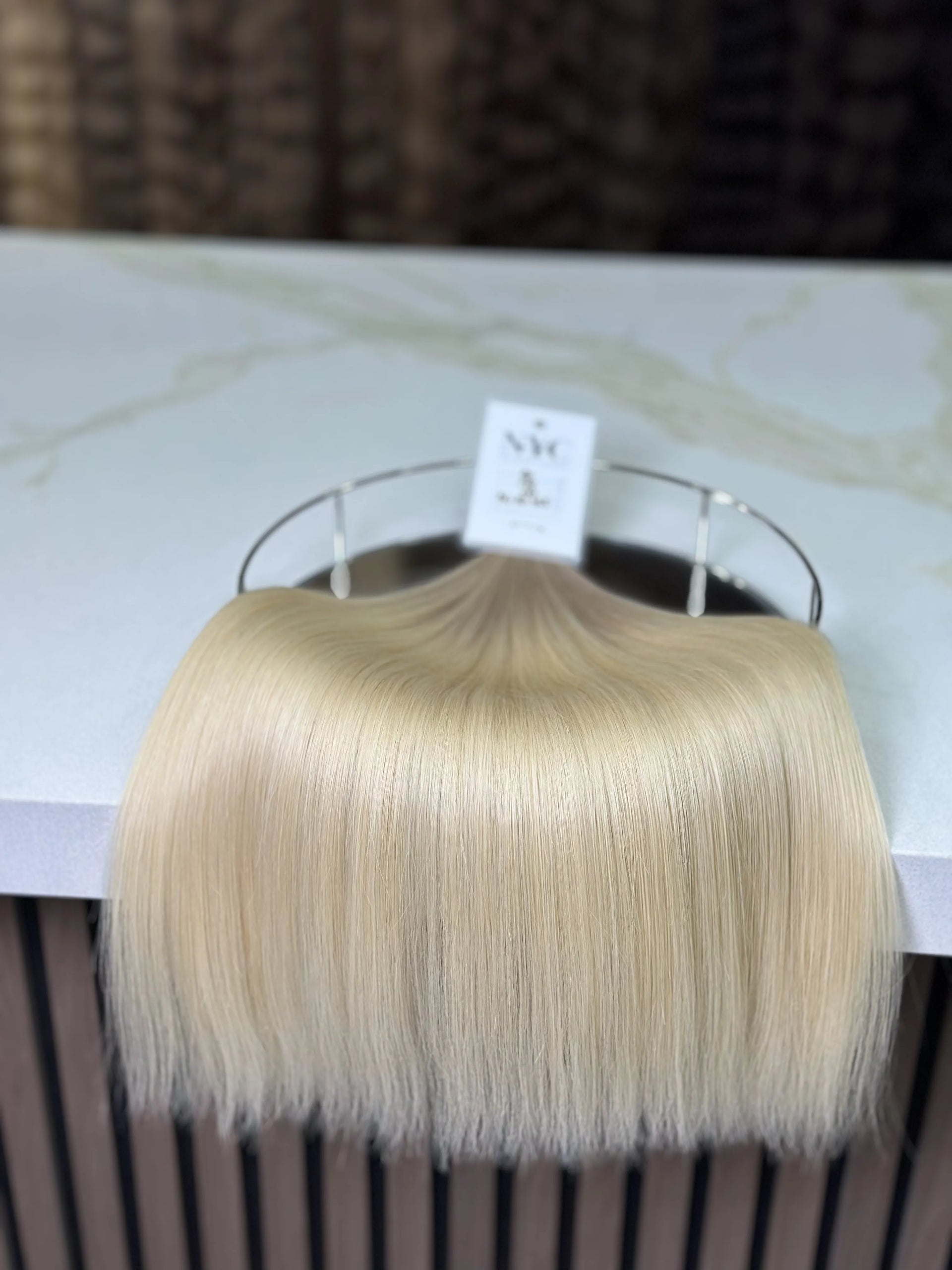 K-tip Slavic hair, colored, straight 20 inch, 147gr, 276str