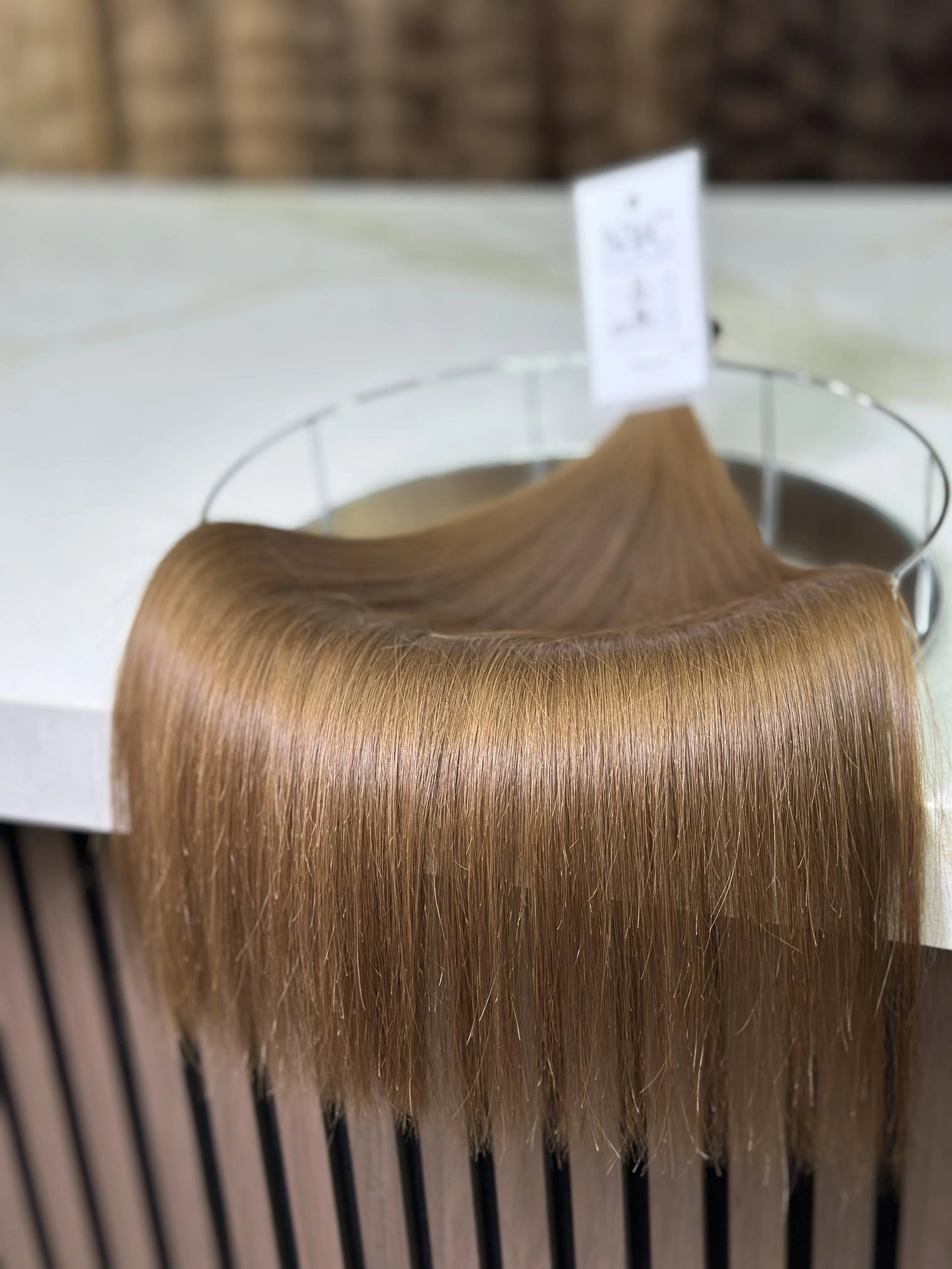 K-tip Slavic hair, colored, straight 20 inch, 120gr, 245 str
