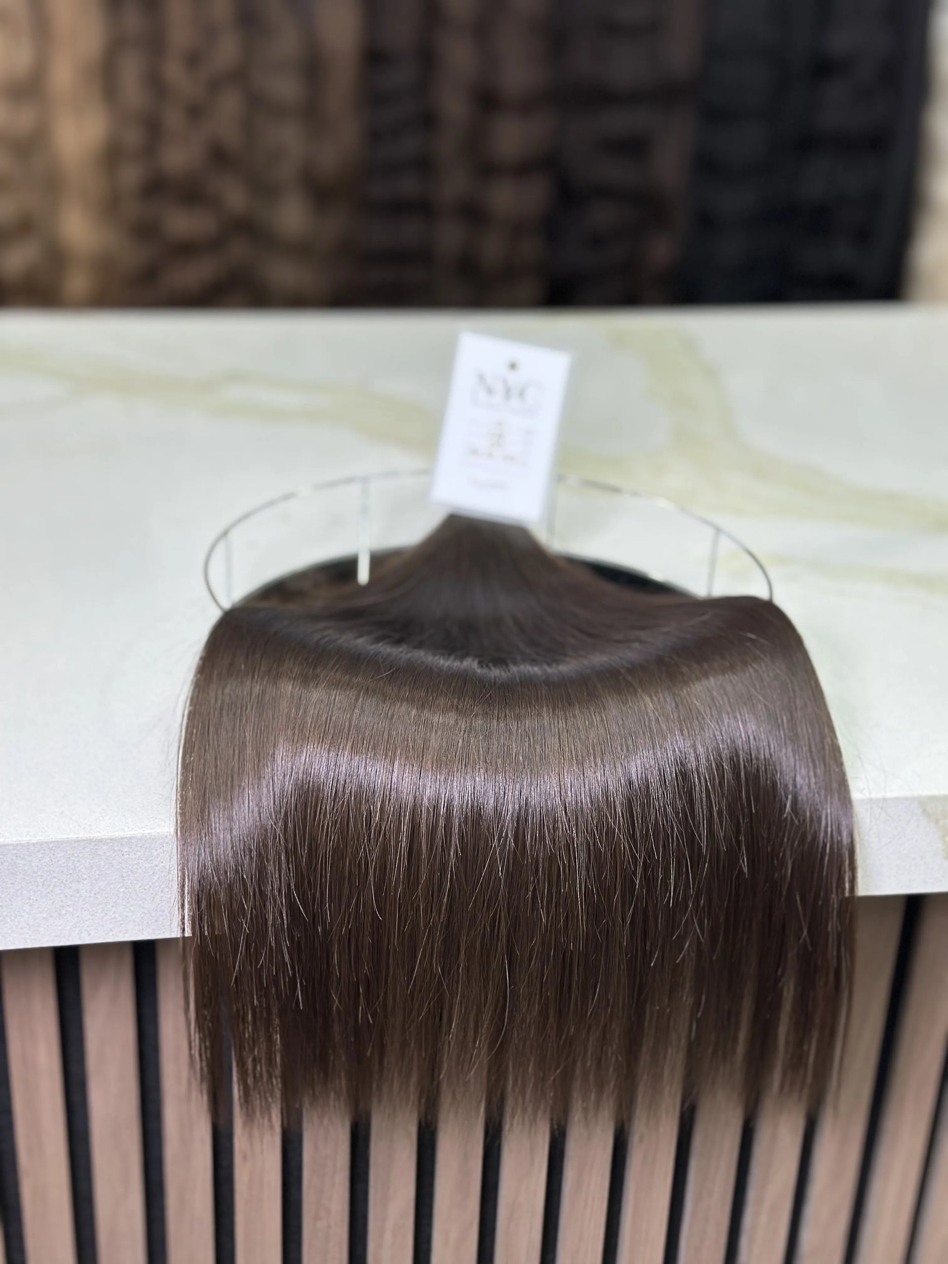 K-tip Slavic hair, colored, straight 22 inch, 133gr, 219str