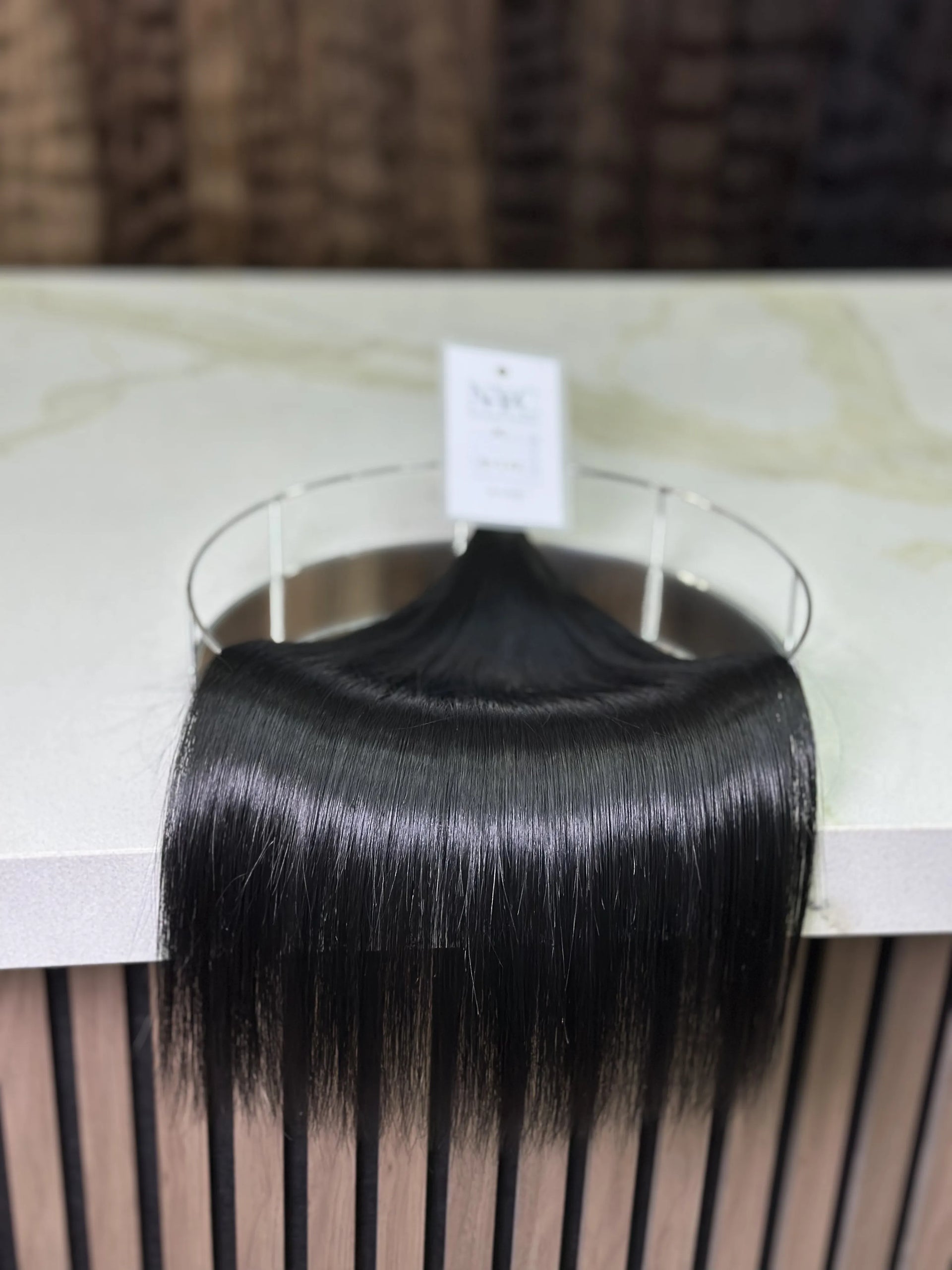Bulk Slavic hair, colored, straight 20 inch: 109g