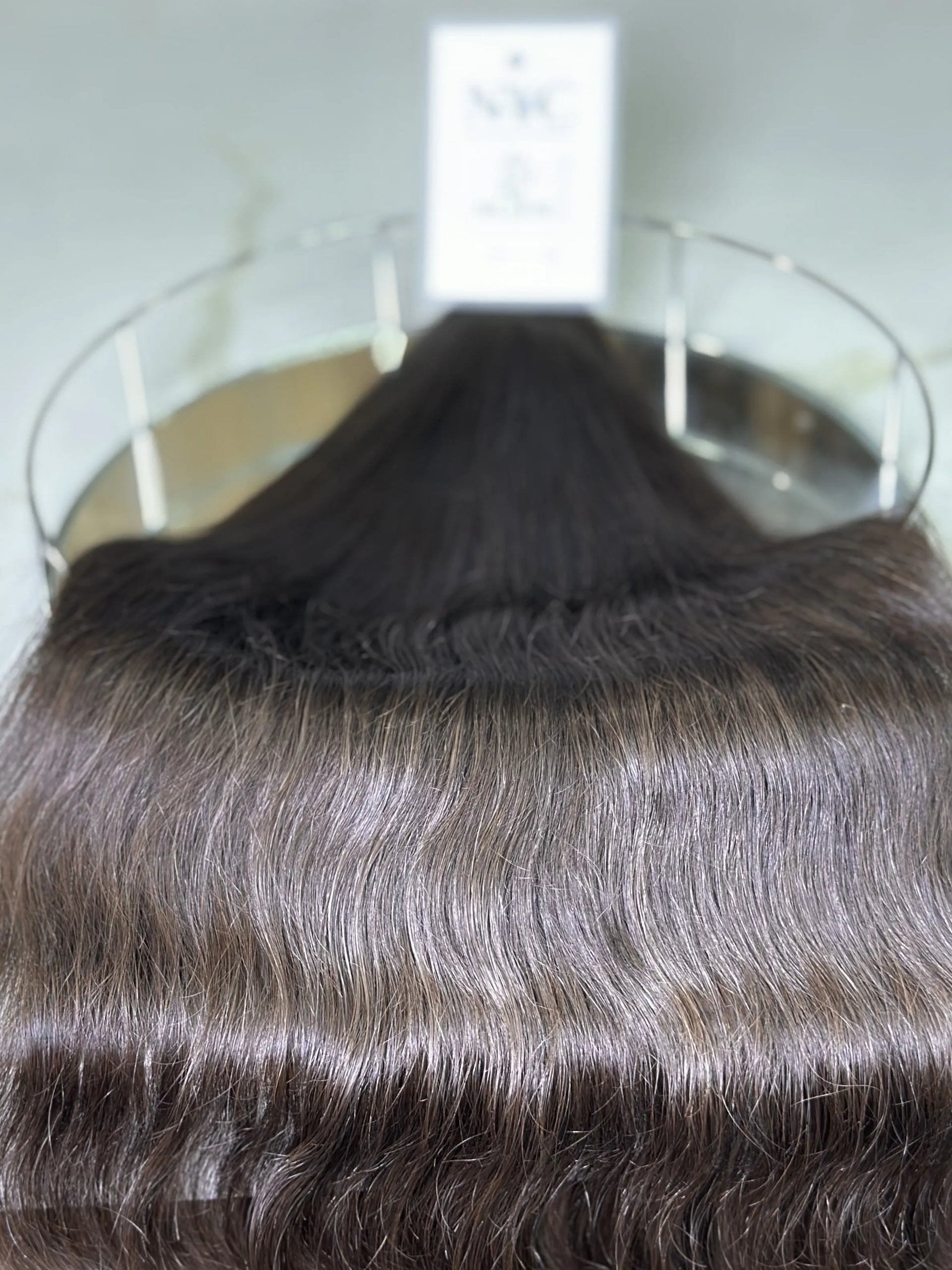 K-tip Slavic hair, colored, wavy 22 inch, 132gr, 224str