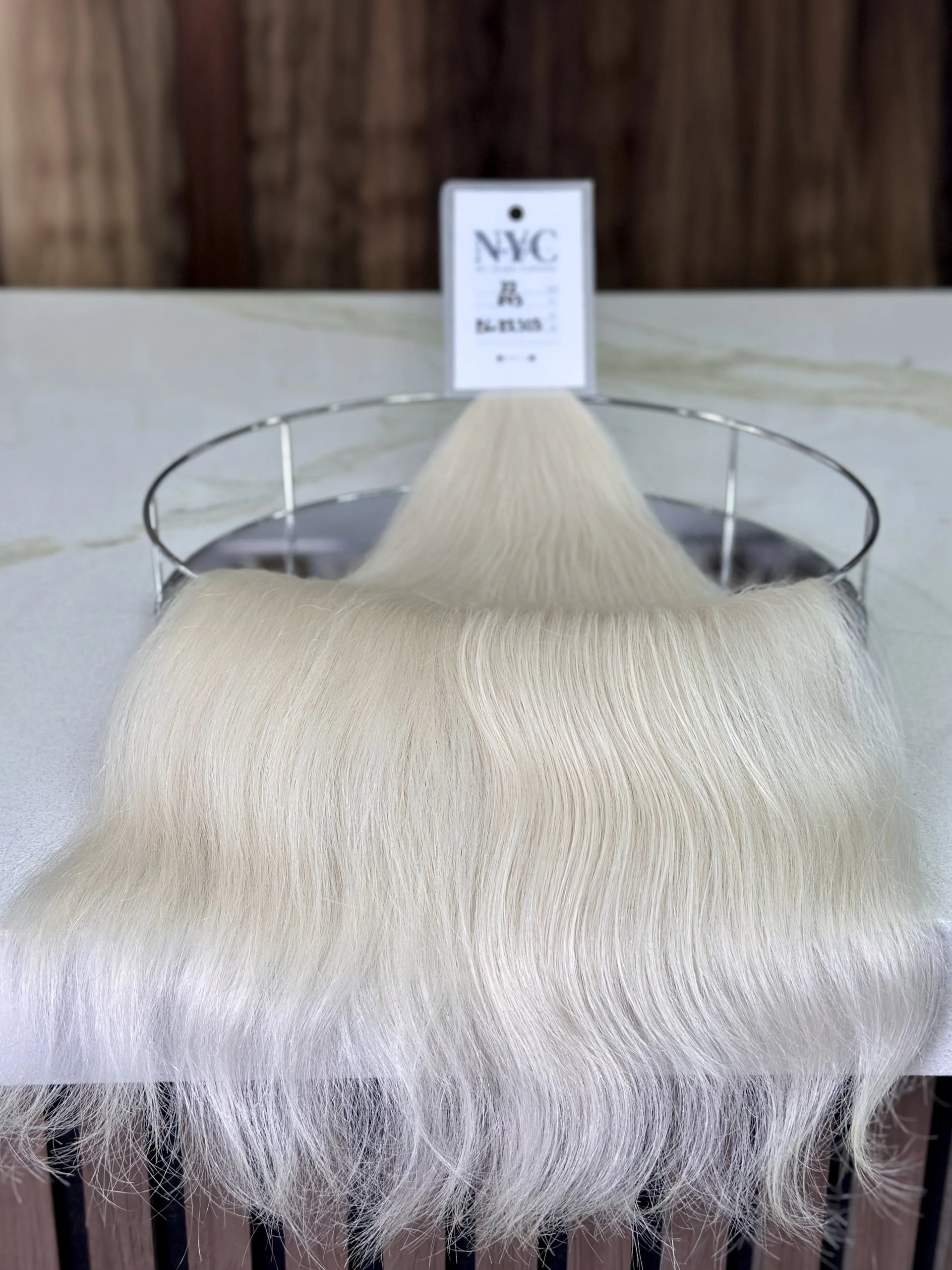 K-tip Slavic hair, colored, wavy 22 inch, 135gr, 273str