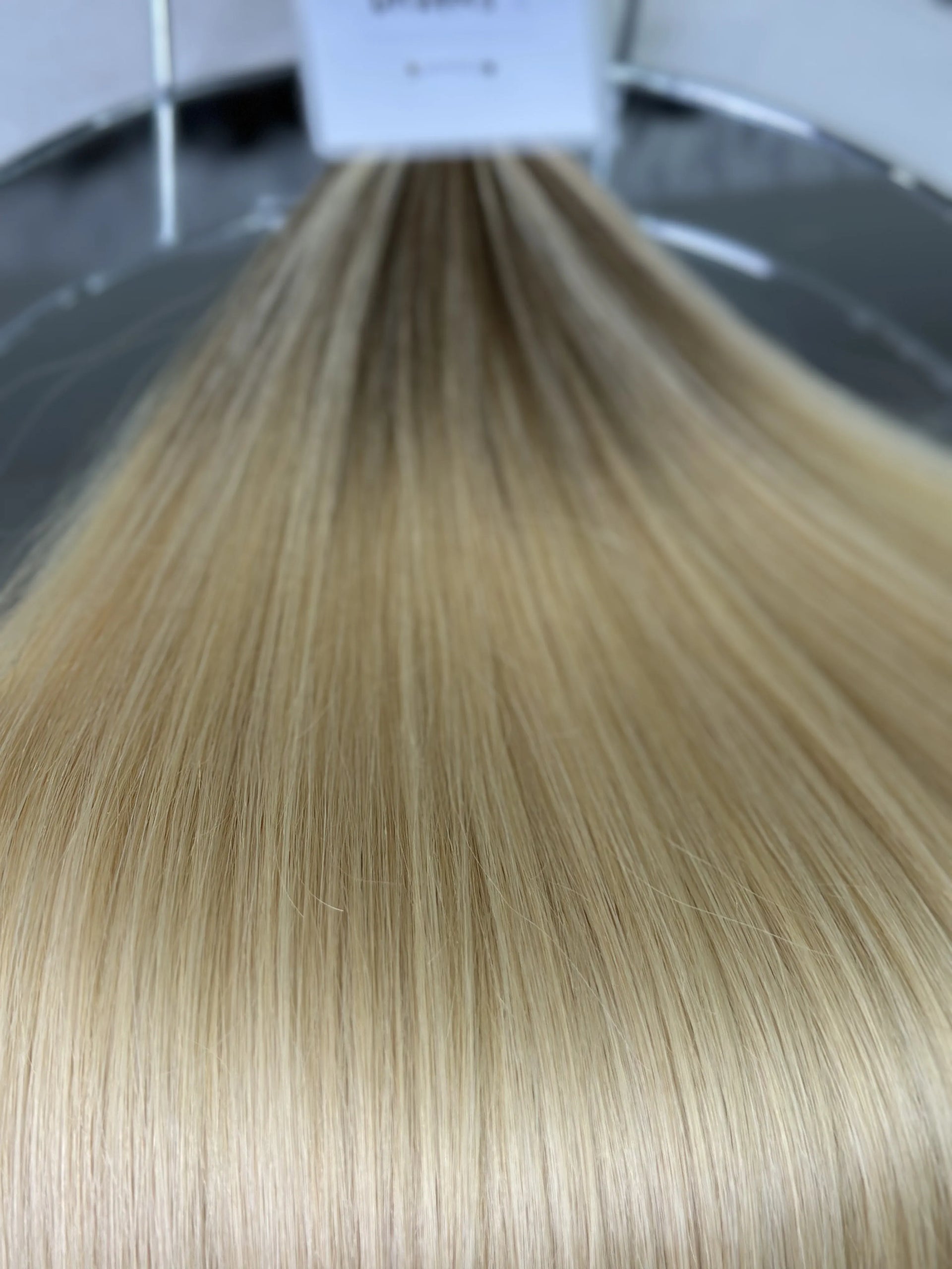 K-tip Slavic hair, colored, straight 24 inch, 100gr, 170str