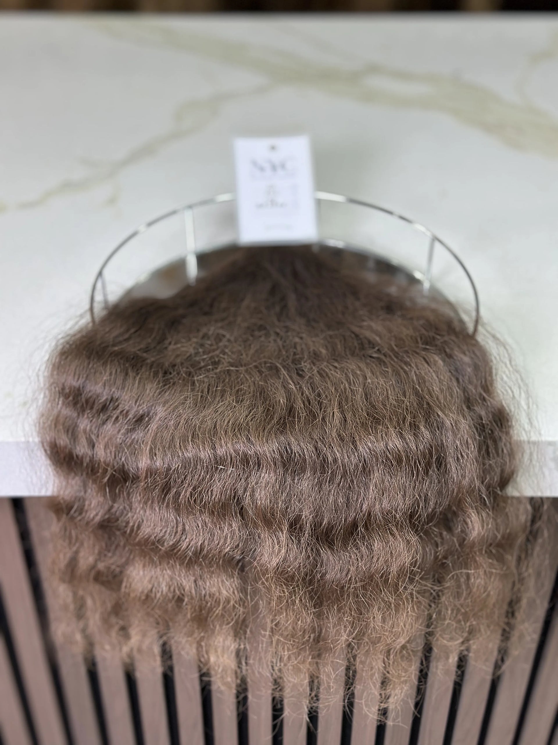 K-tip Slavic hair, colored, curly 20 inch, 108gr, 203str