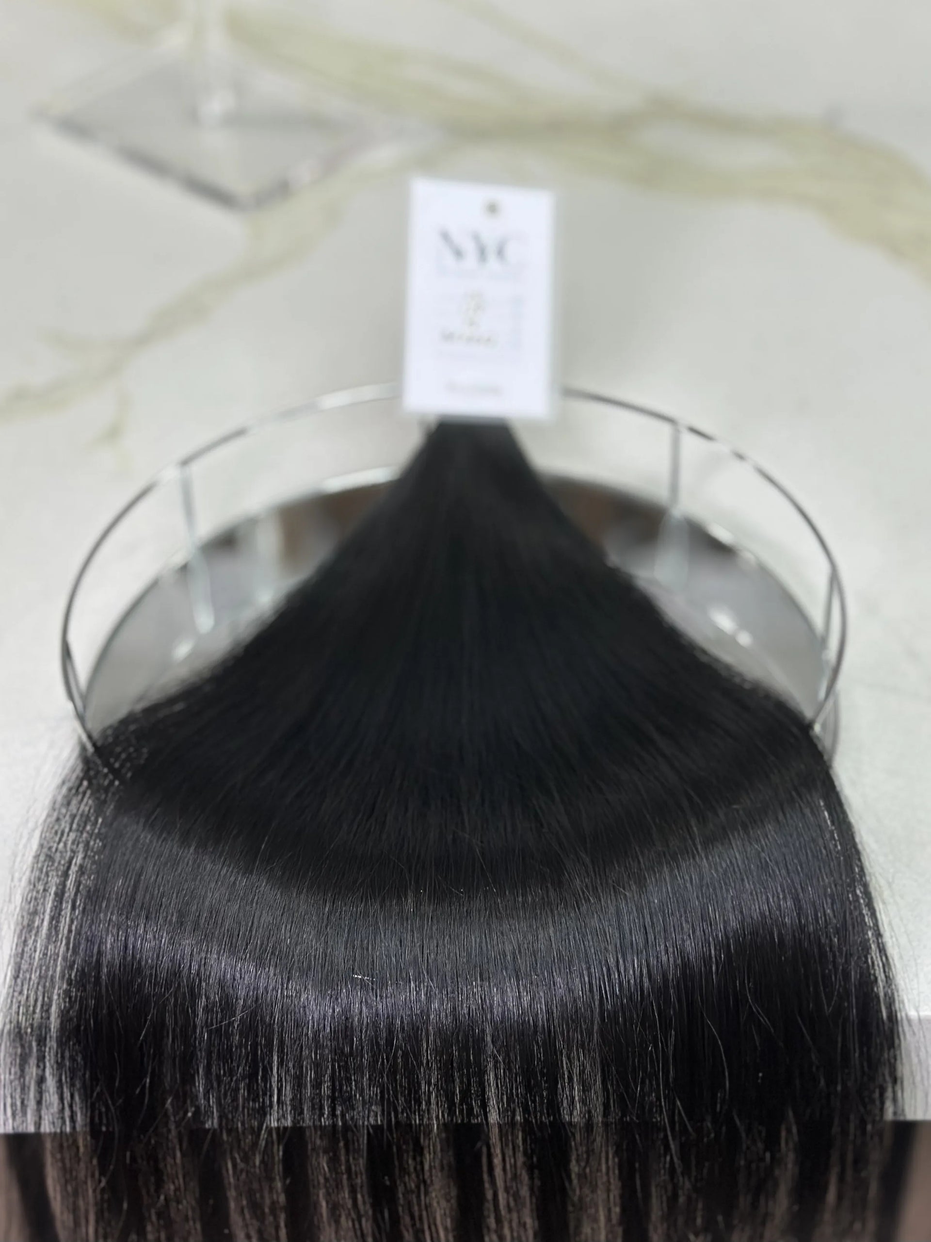 K-tip Slavic hair, colored, straight 20 inch, 78gr, 150str