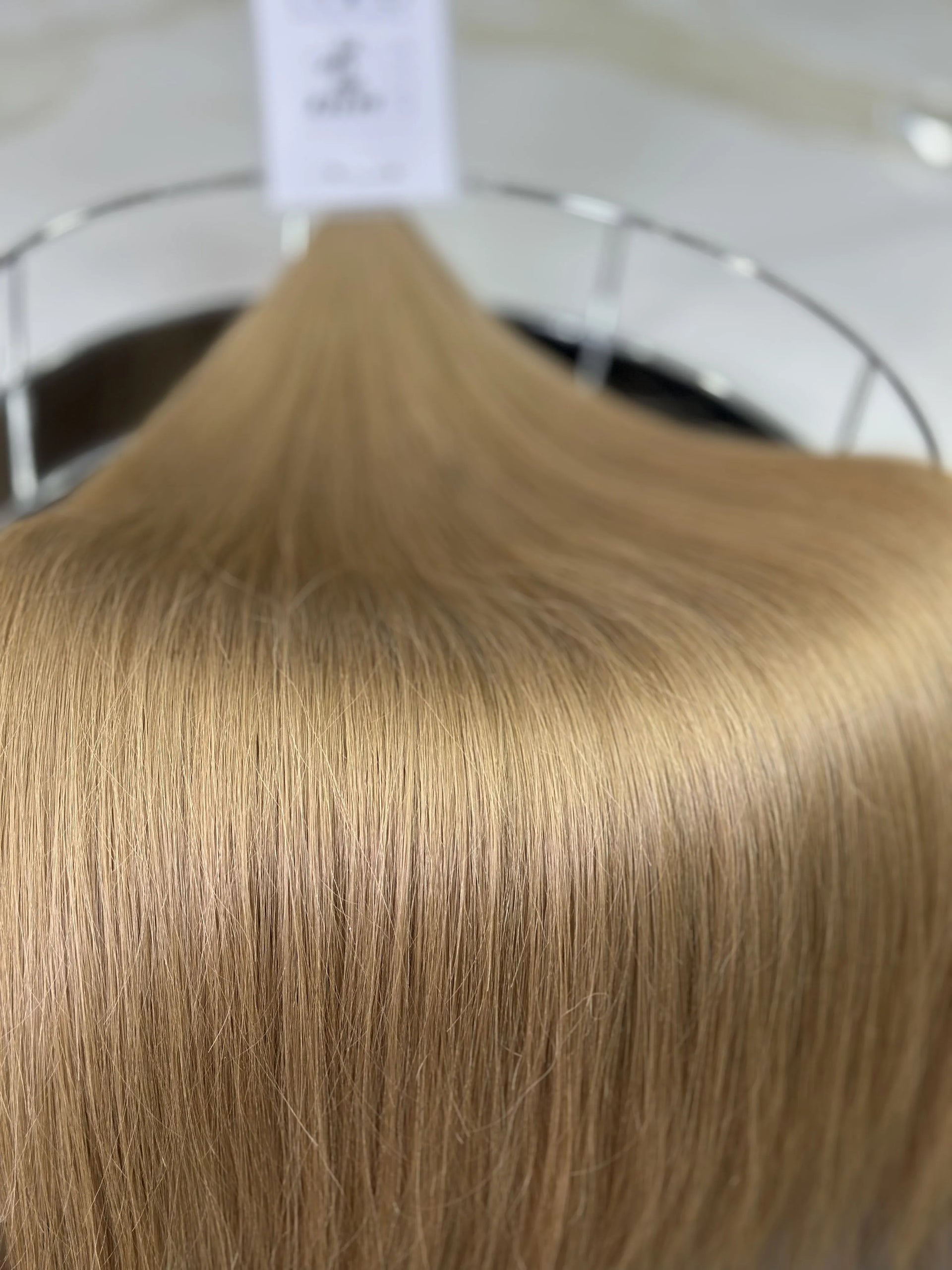 K-tip Slavic hair, colored, straight 22 inch, 100gr, 143 str