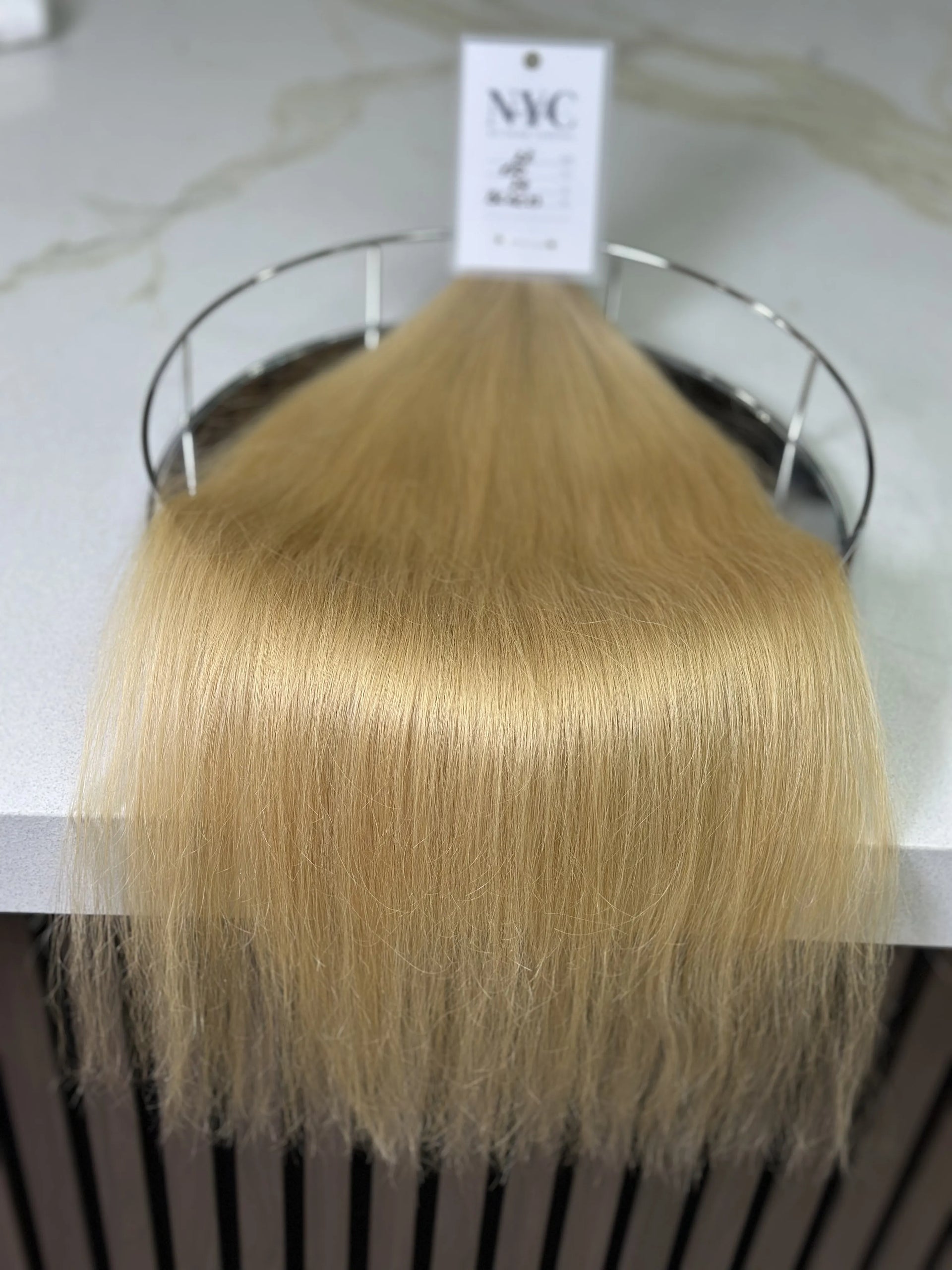 K-tip Slavic hair, colored, straight 22 inch, 79gr, 150str