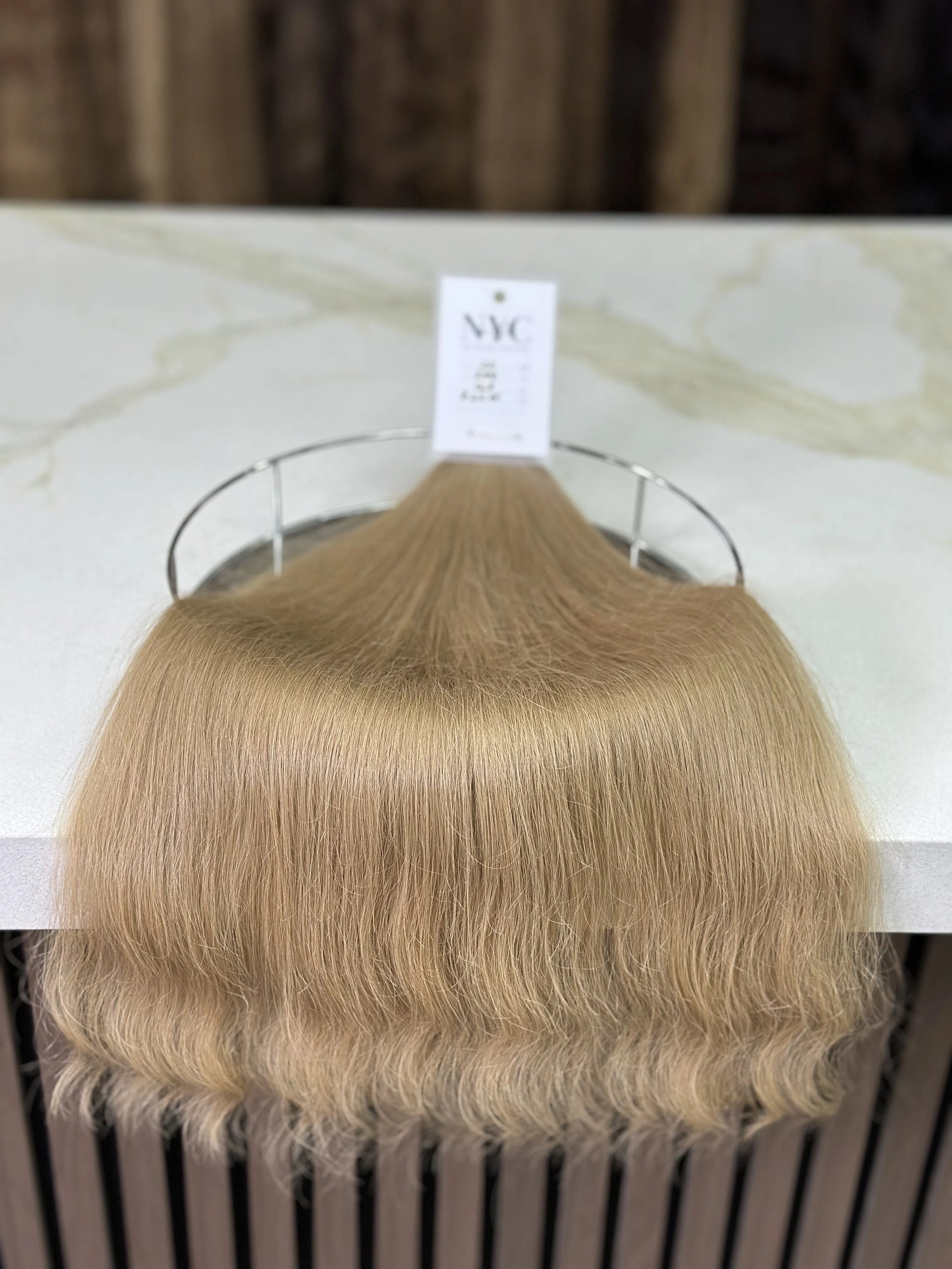 K-tip Slavic hair, colored, wavy 22 inch, 129gr, 244 str