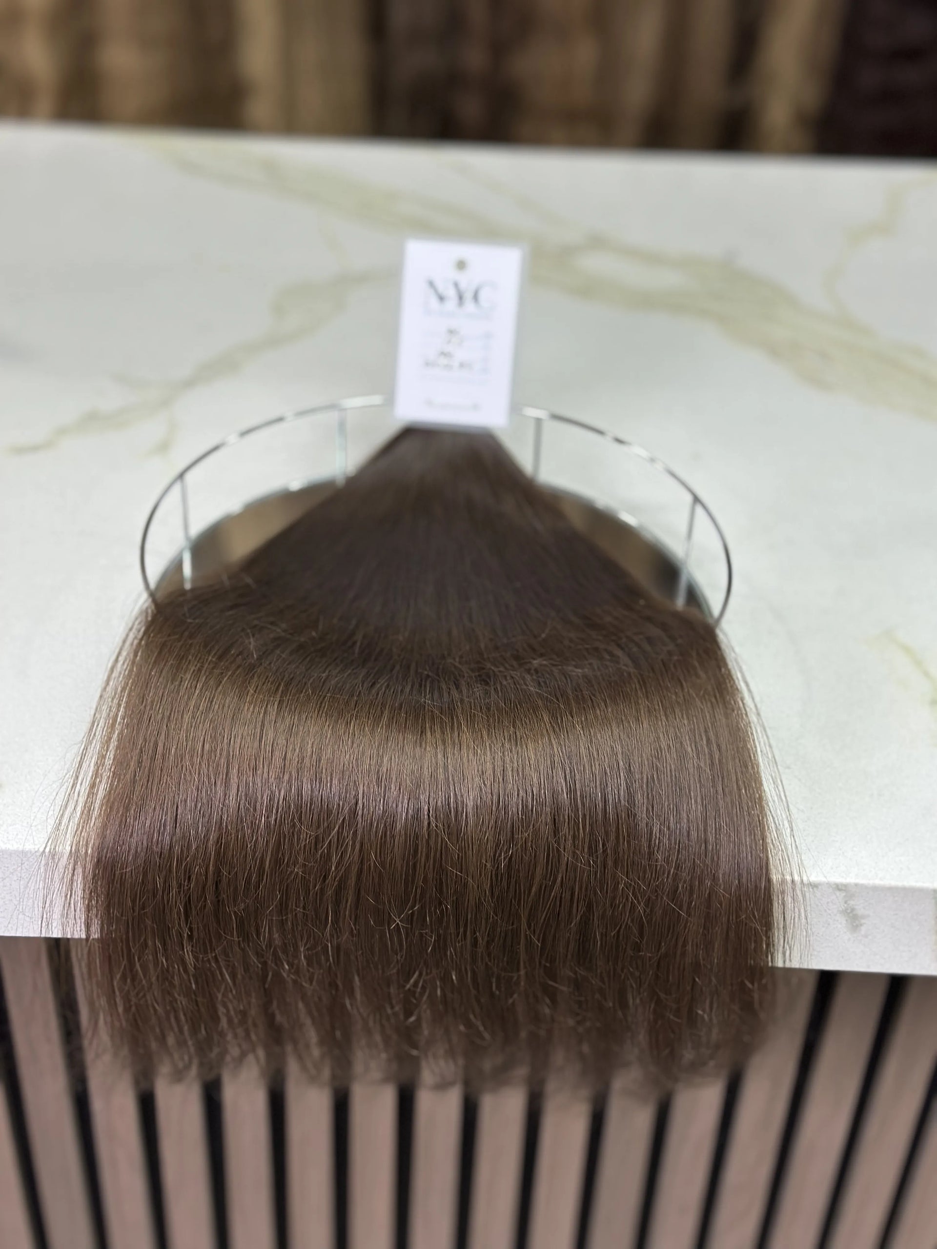 K-tip Slavic hair, colored, straight 22 inch, 102gr, 175str