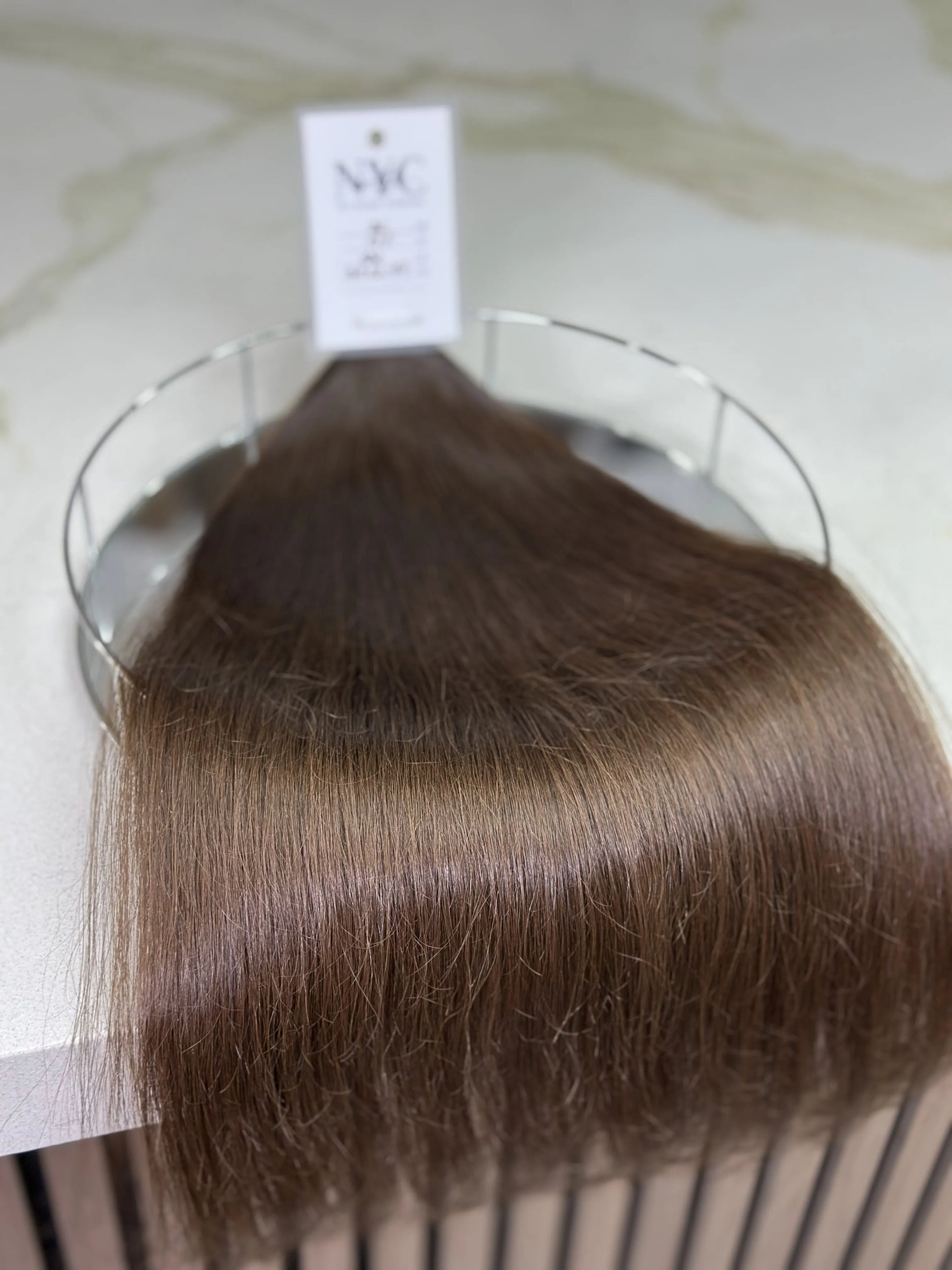 K-tip Slavic hair, colored, straight 22 inch, 102gr, 175str