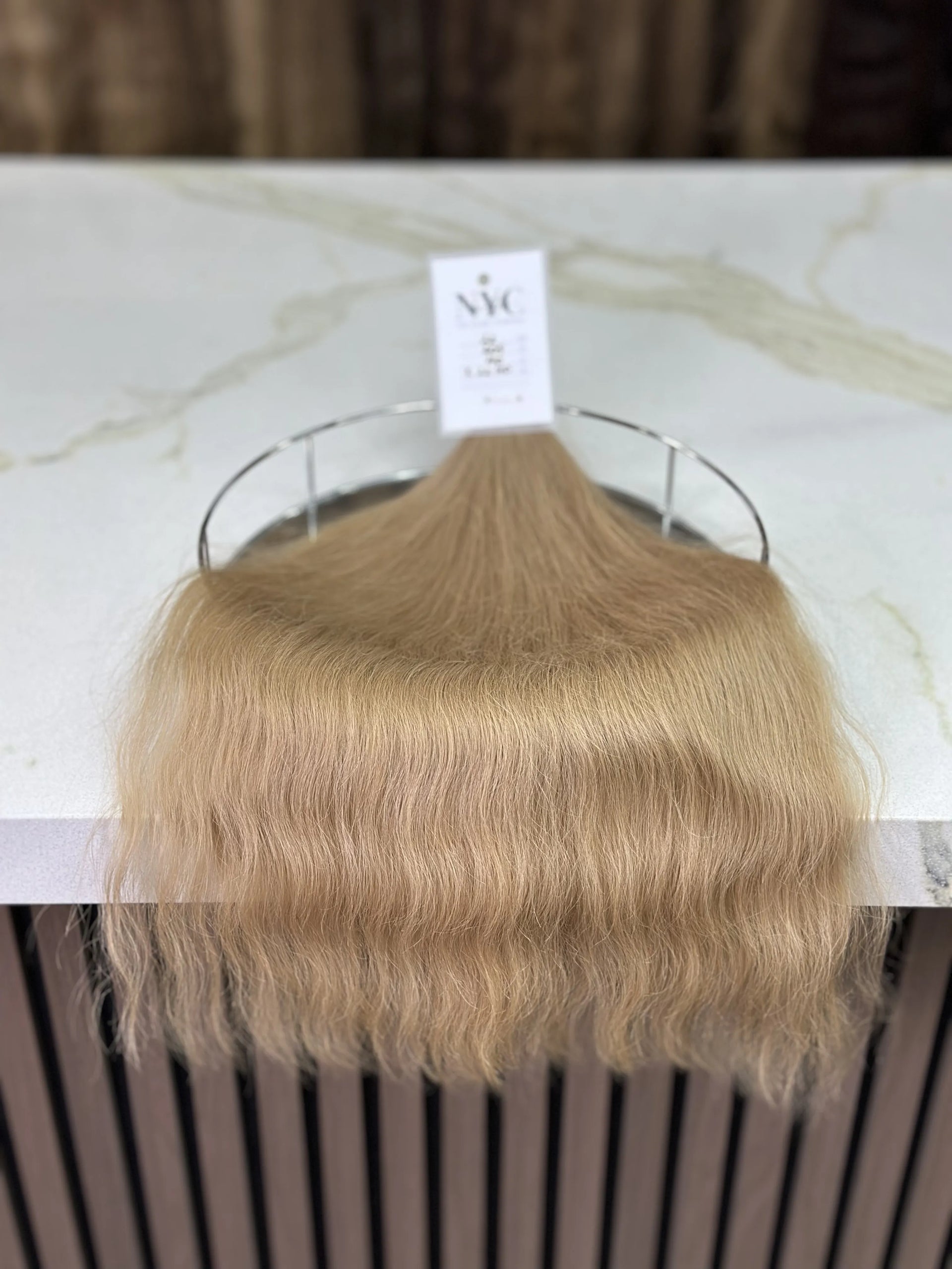 K-tip Slavic hair, colored, wavy 22 inch, 110gr, 205str