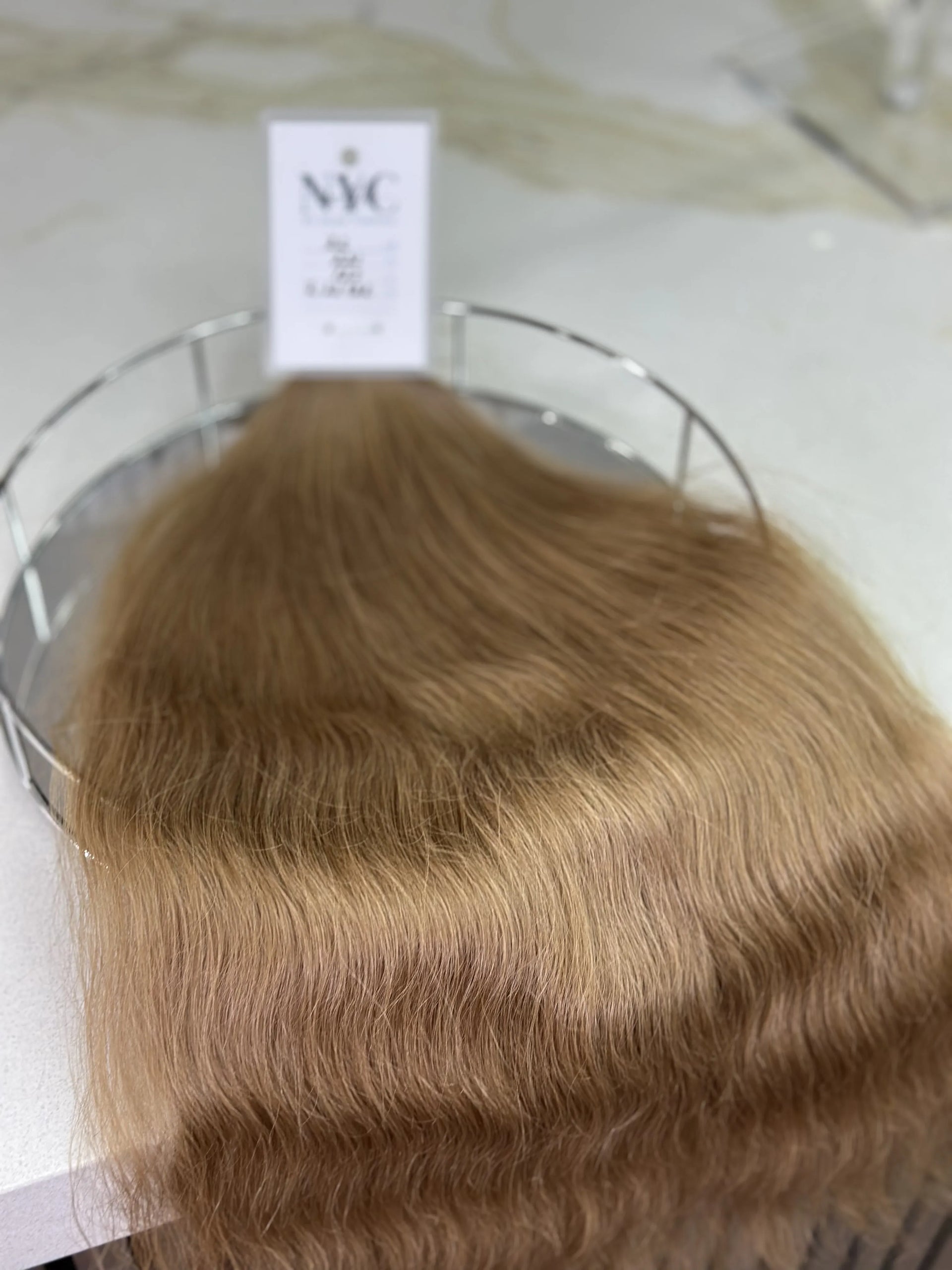 K-tip Slavic hair, colored, wavy 22 inch, 127gr, 221 str