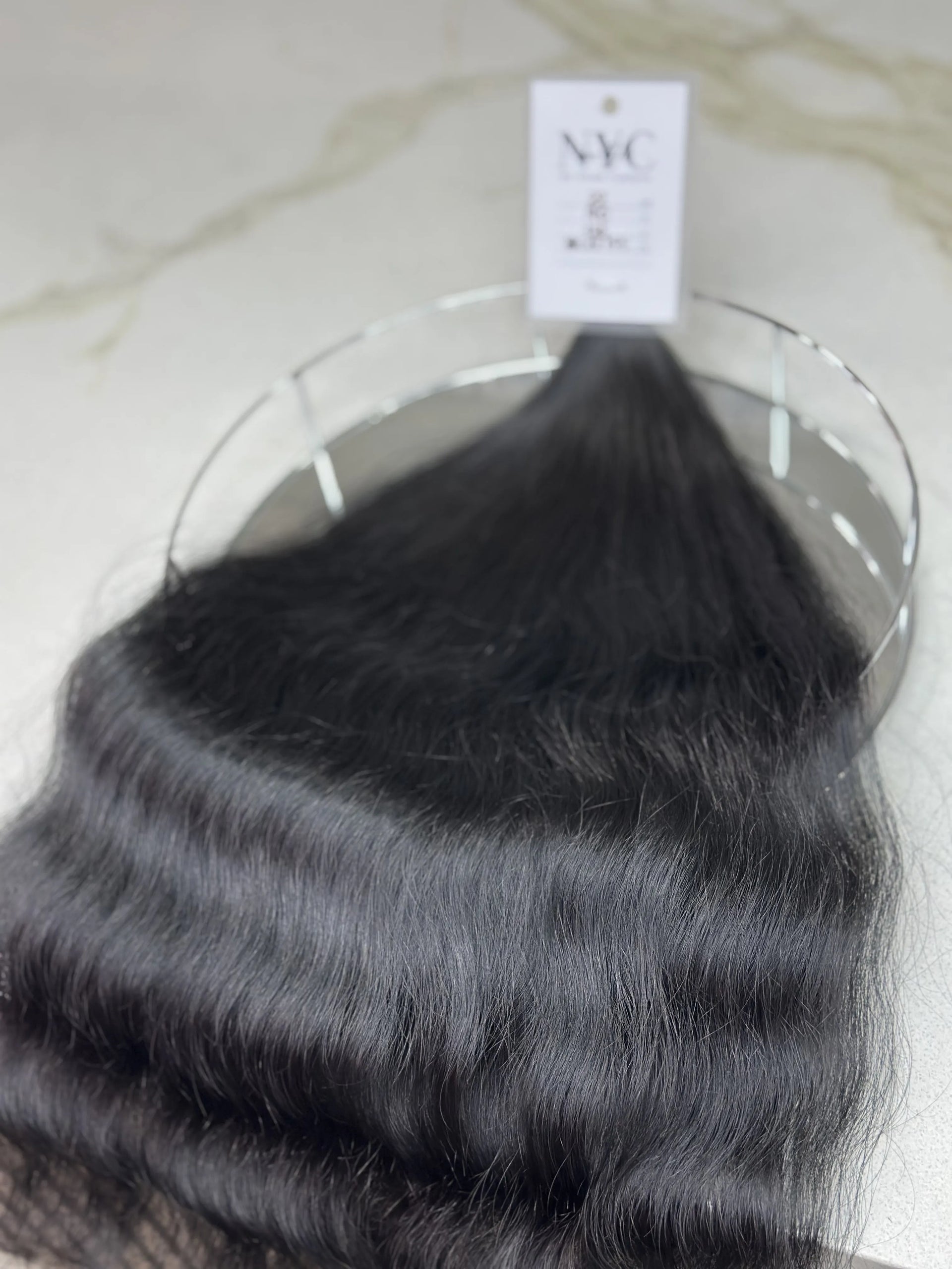 K-tip Slavic hair, colored, wavy 22 inch, 125gr, 170str