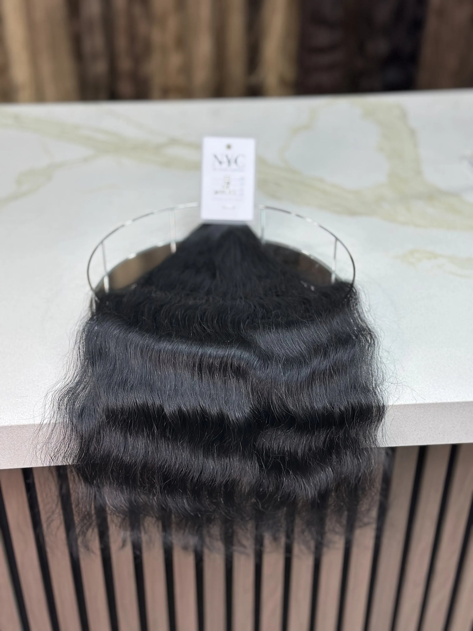 K-tip Slavic hair, colored, wavy 22 inch, 116gr, 176str