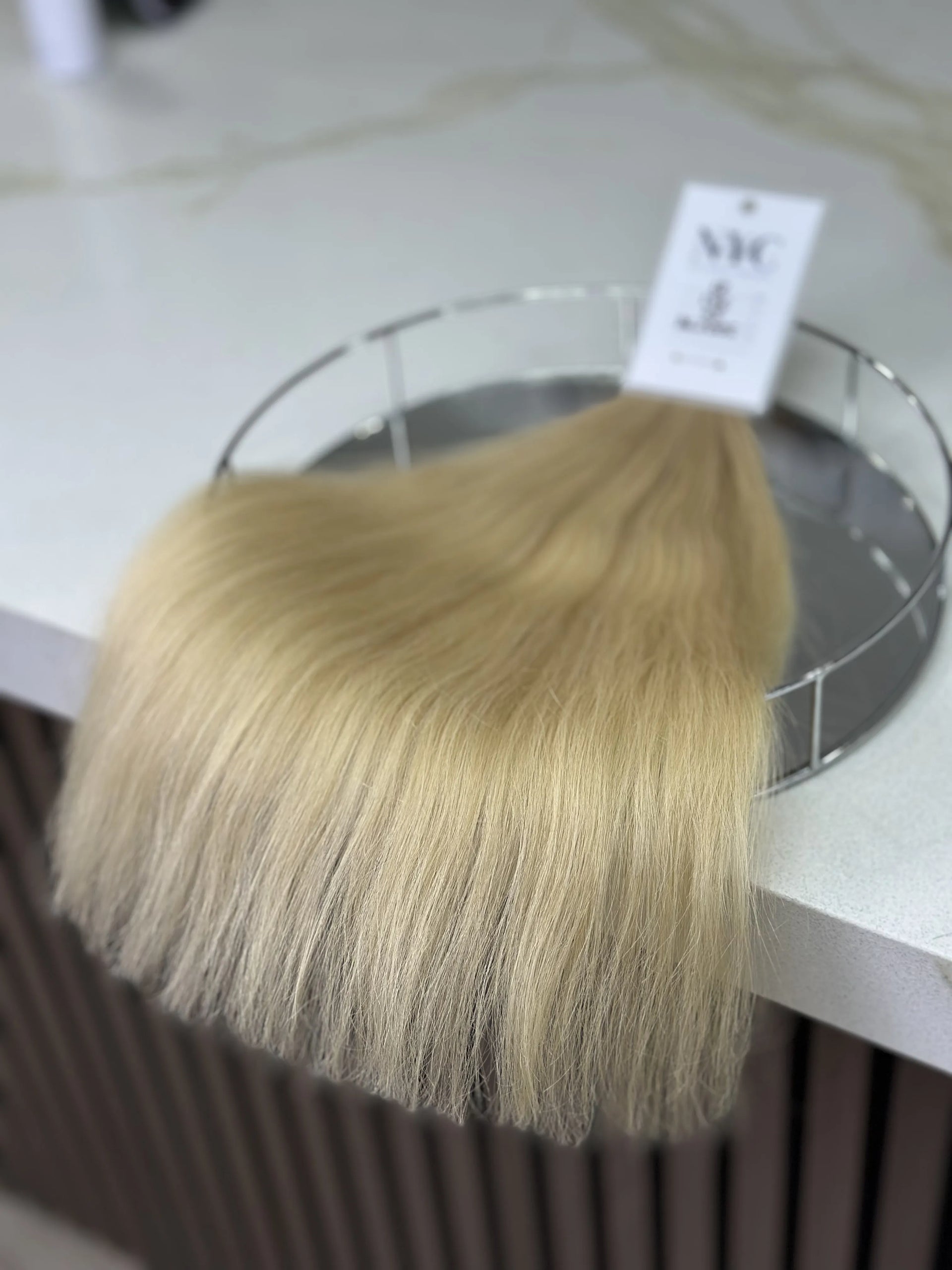 K-tip Slavic hair, colored, wavy 18 inch, 65gr, 156str