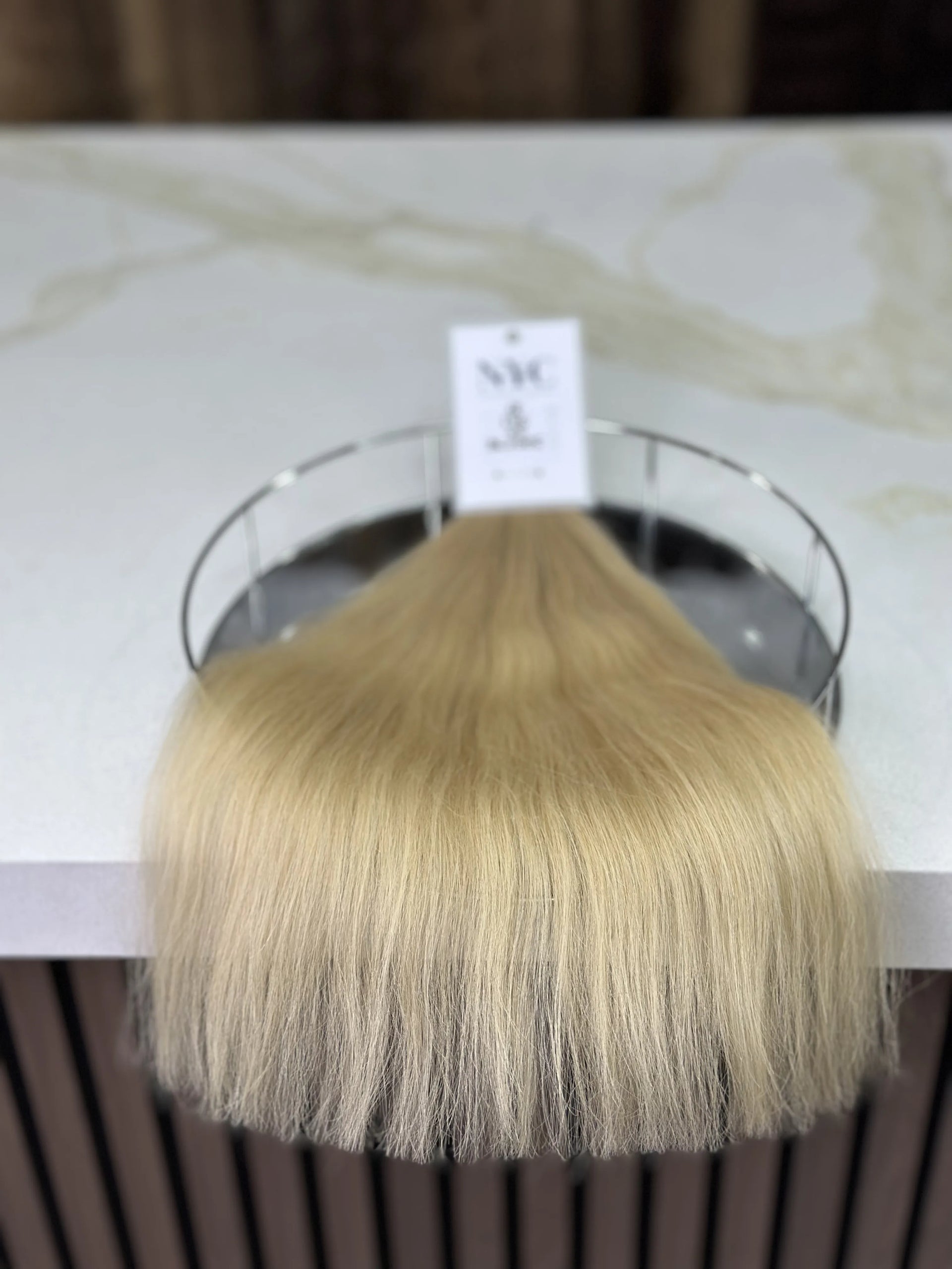 K-tip Slavic hair, colored, wavy 18 inch, 65gr, 156str