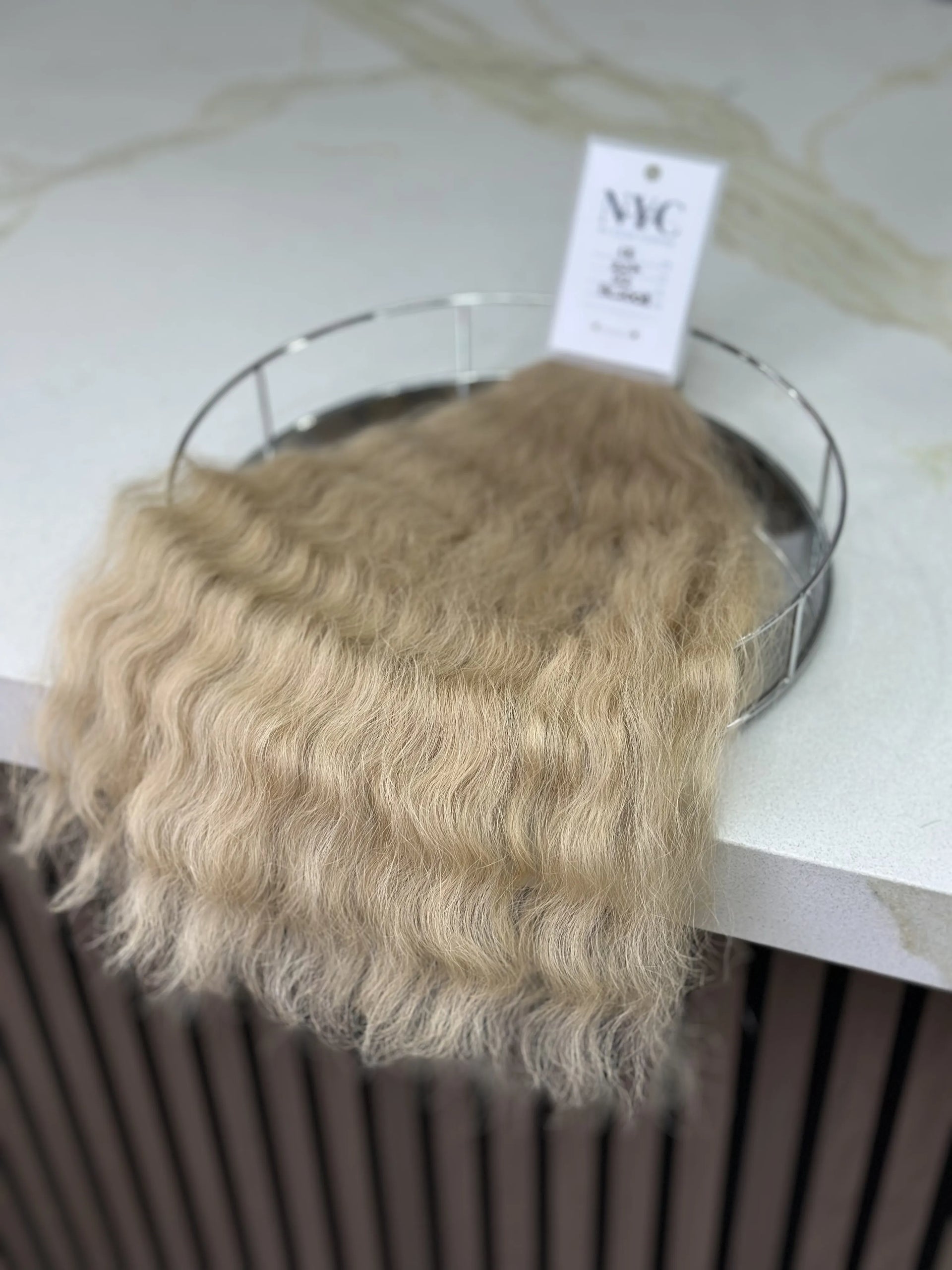 K-tip Slavic hair, colored, curly 18 inch, 92gr, 227str