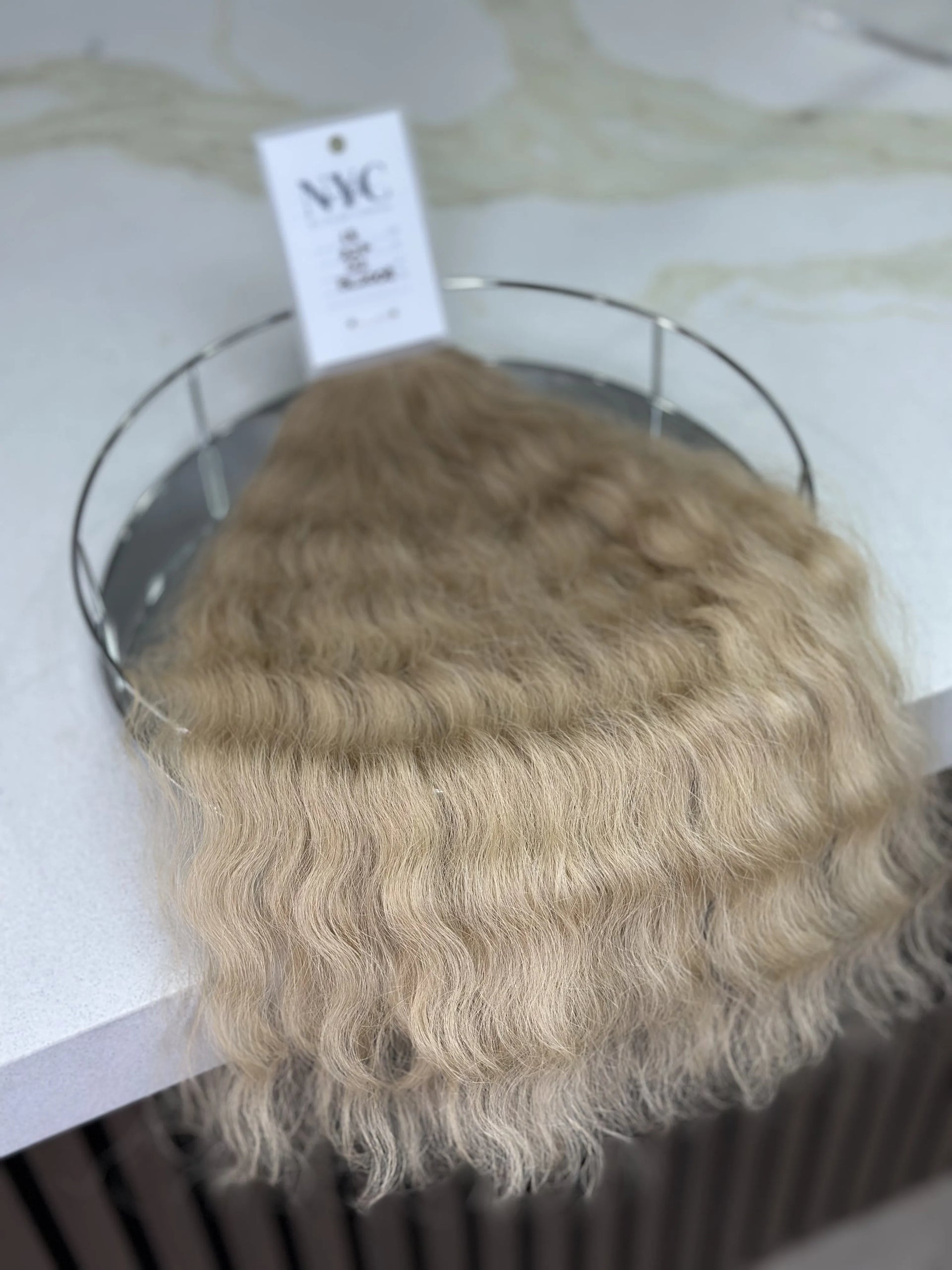 K-tip Slavic hair, colored, curly 18 inch, 92gr, 227str