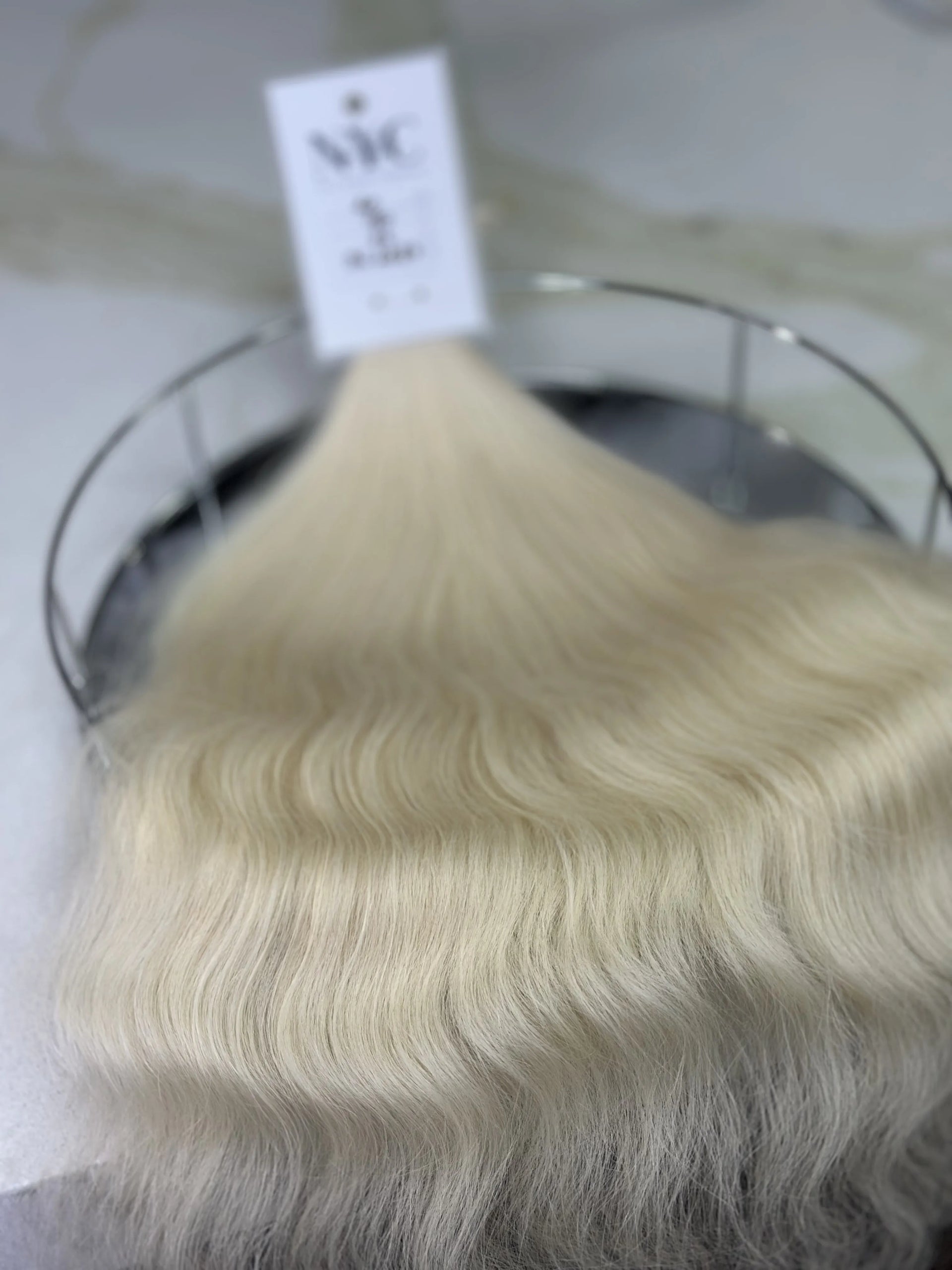 K-tip Slavic hair, colored, wavy 20 inch, 96gr, 190str