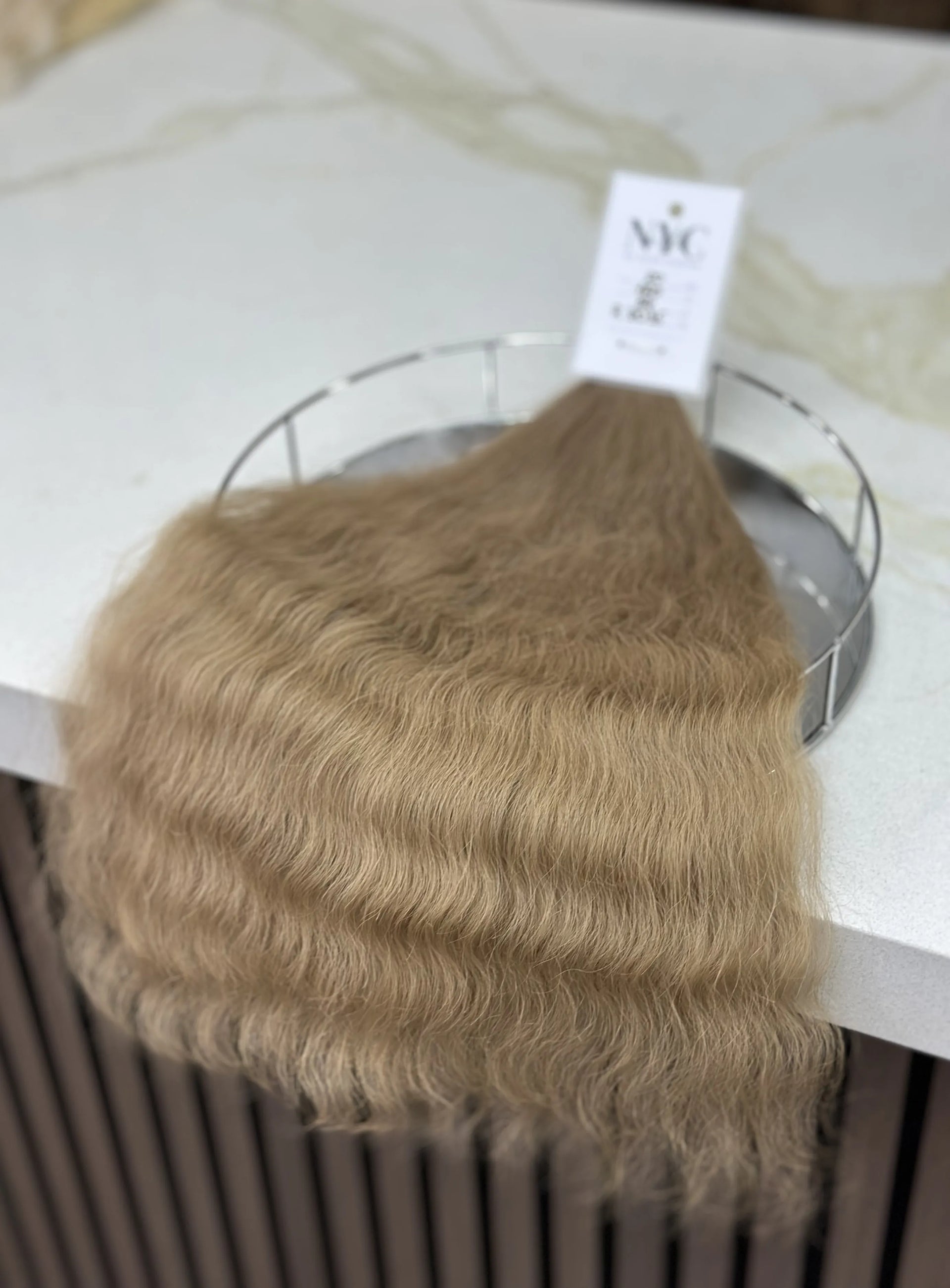 K-tip Slavic hair, colored, wavy 20 inch, 84gr, 160str