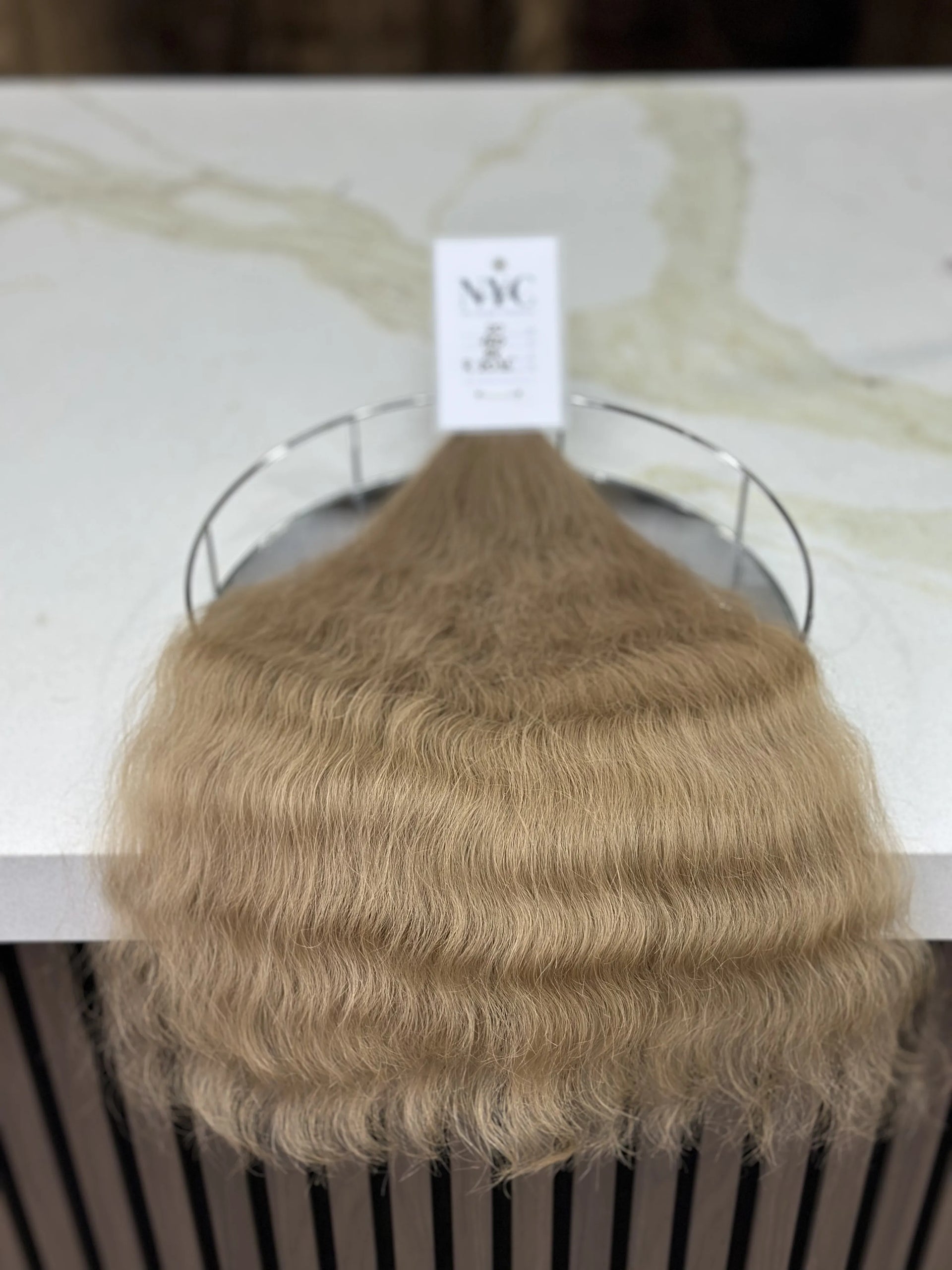 K-tip Slavic hair, colored, wavy 20 inch, 84gr, 160str