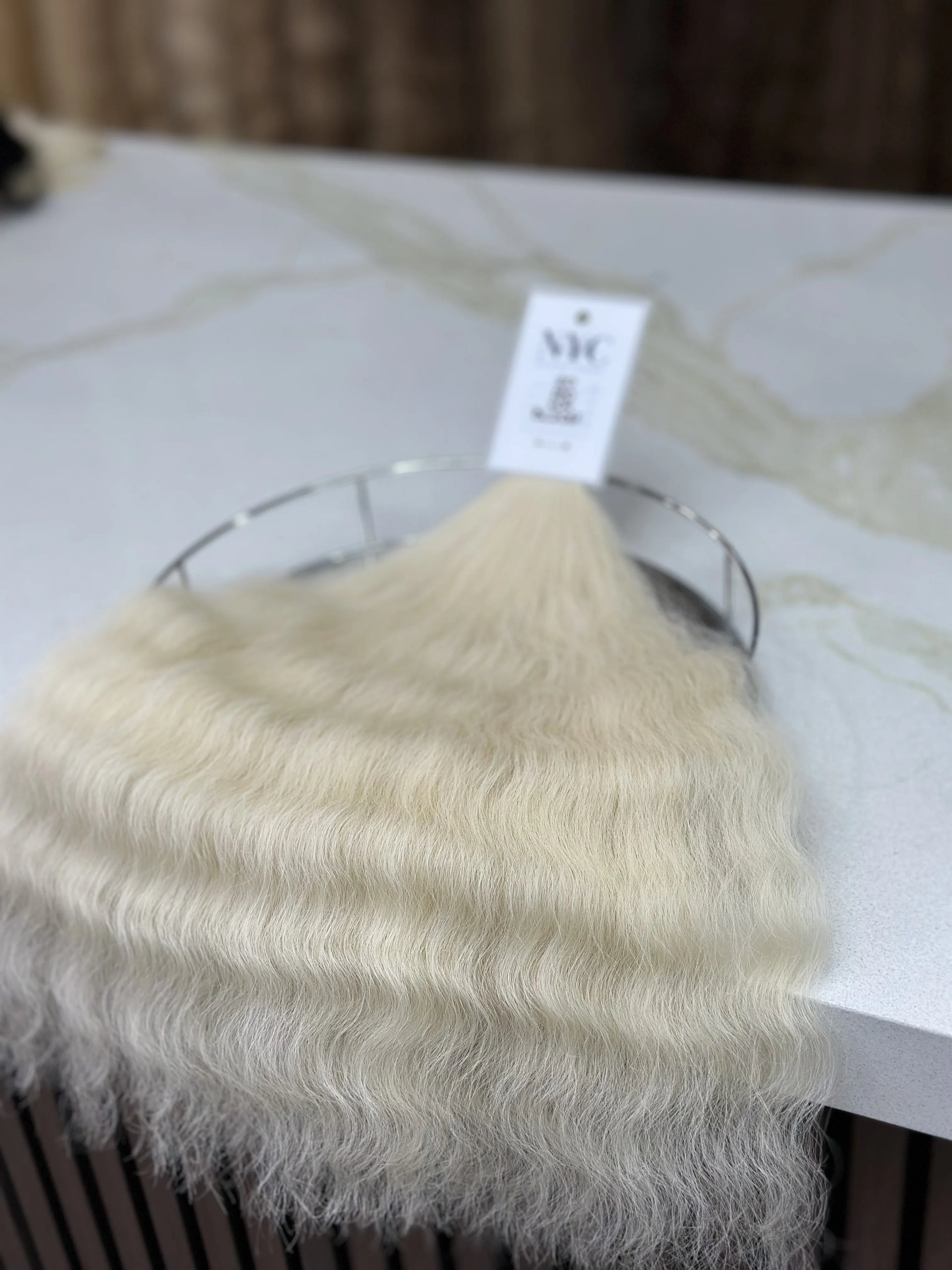 K-tip Slavic hair, colored, wavy 20 inch, 104gr, 170str