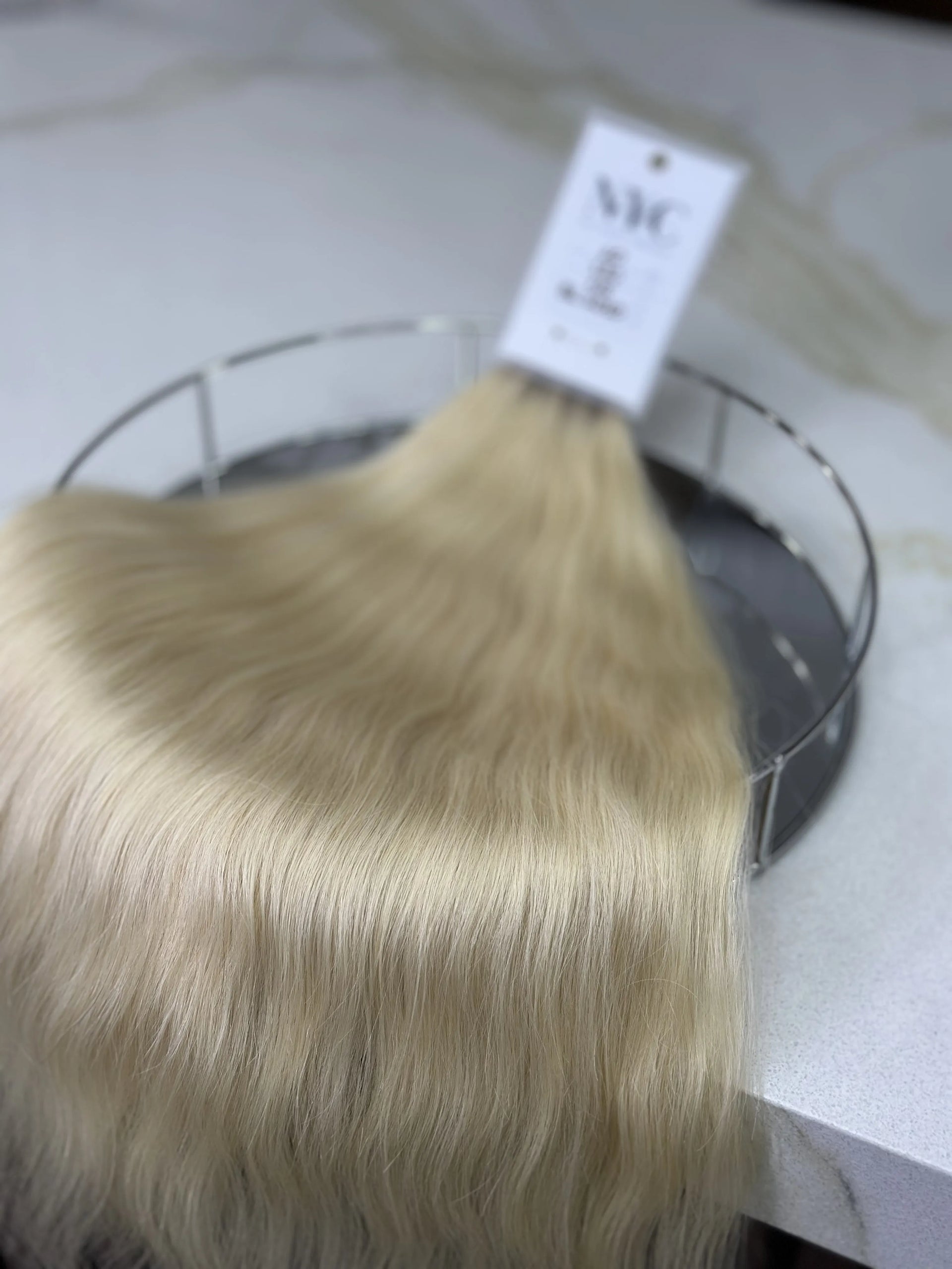 K-tip Slavic hair, colored, wavy 20 inch, 116gr, 180str