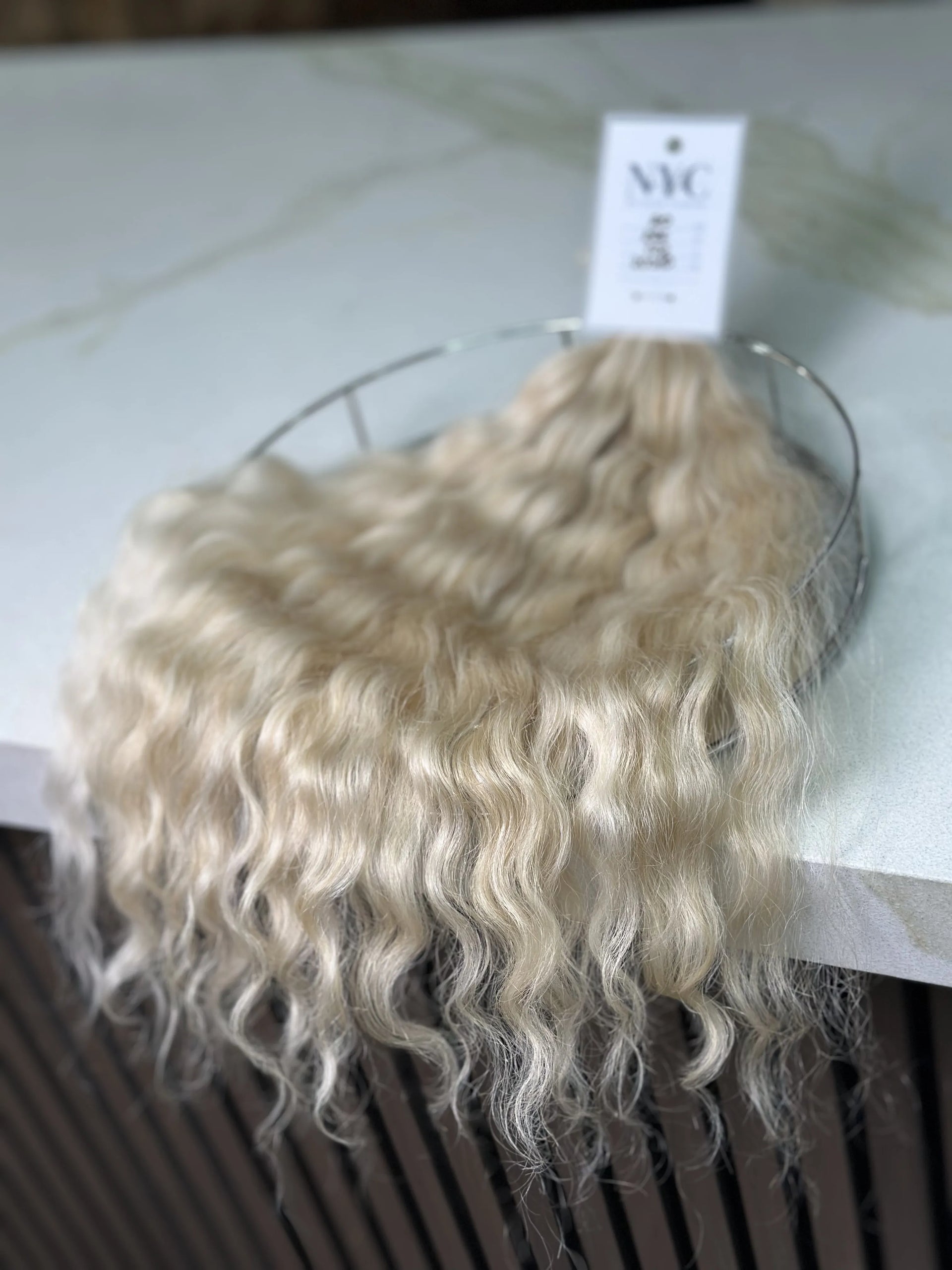 K-tip Slavic hair, colored, curly 20 inch, 102gr, 226str