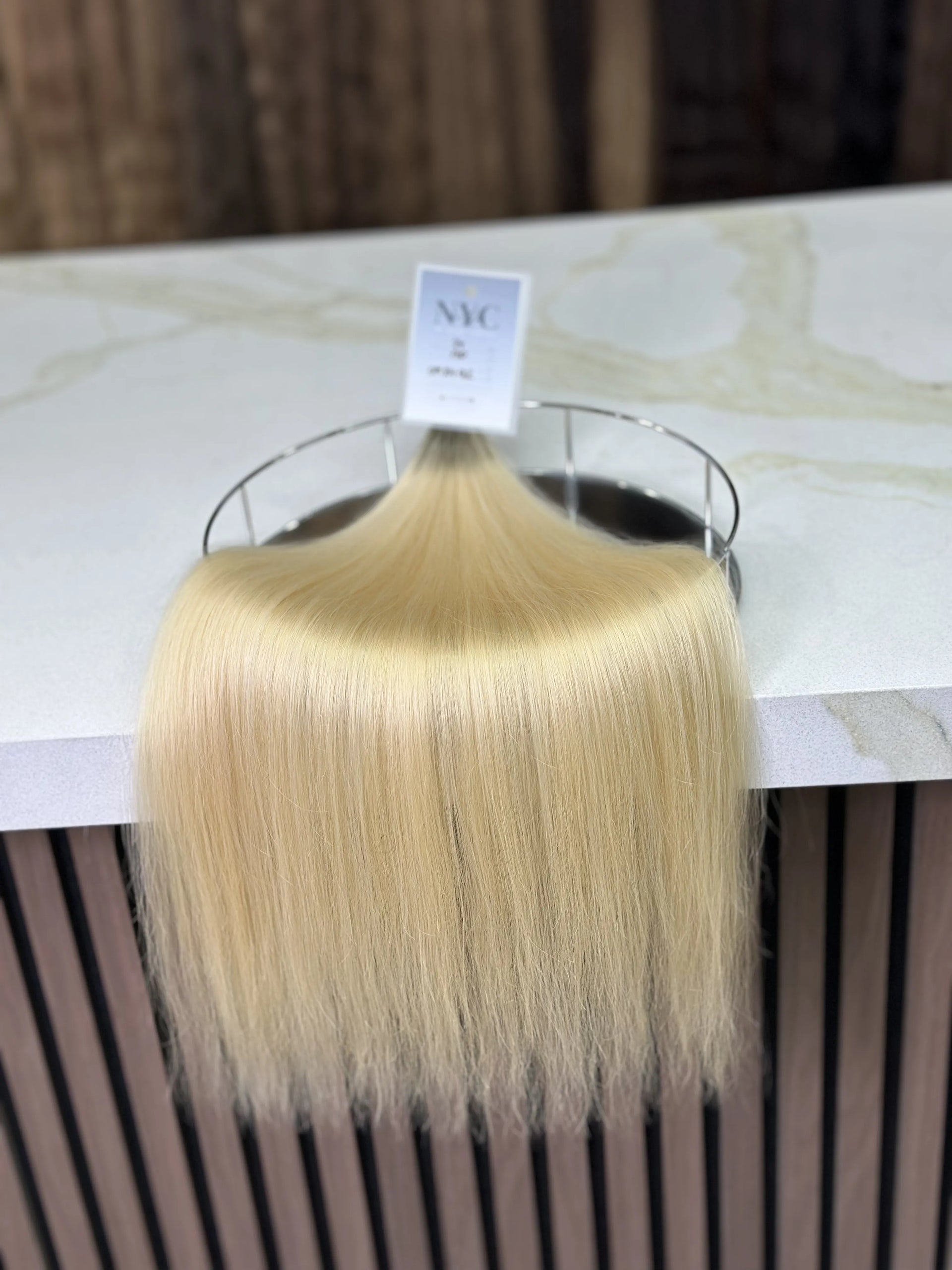 K-tip Slavic hair, colored, straight 24 inch, 80gr, 130str