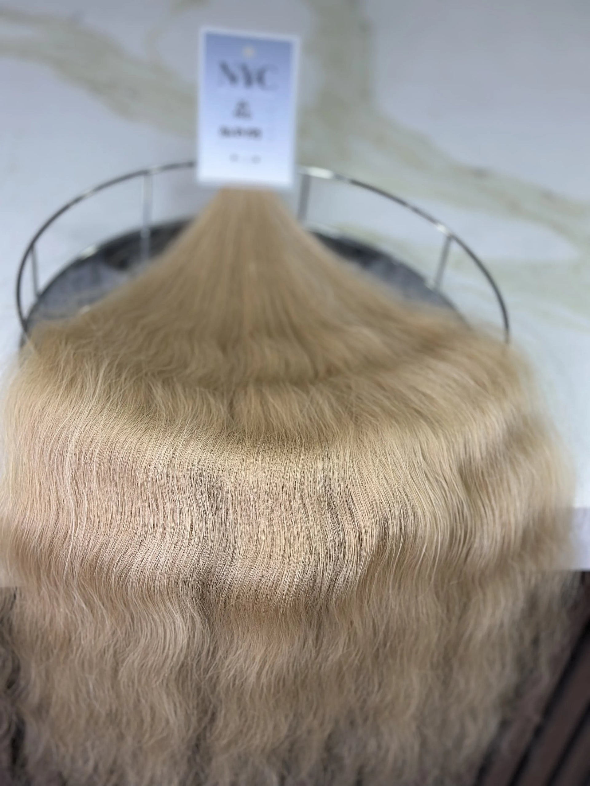 K-tip Slavic hair, colored, wavy 24 inch, 93gr, 160str