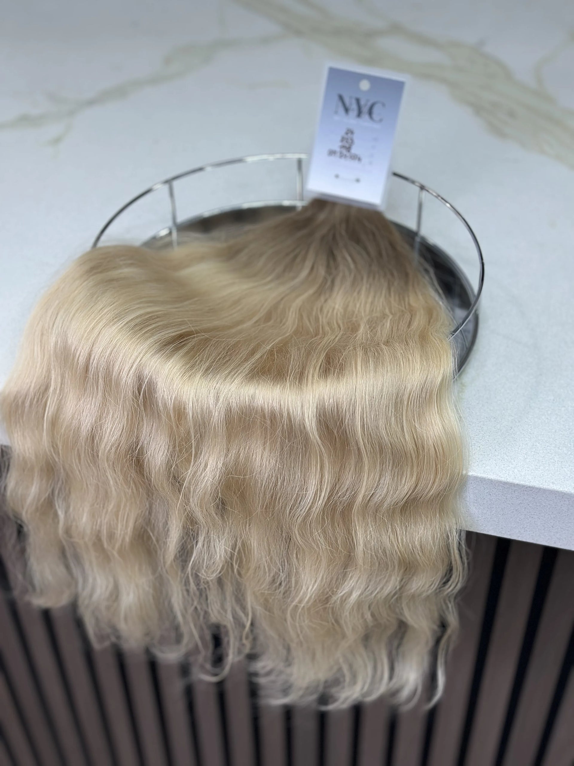 K-tip Slavic hair, colored, wavy 24 inch, 148gr, 253str