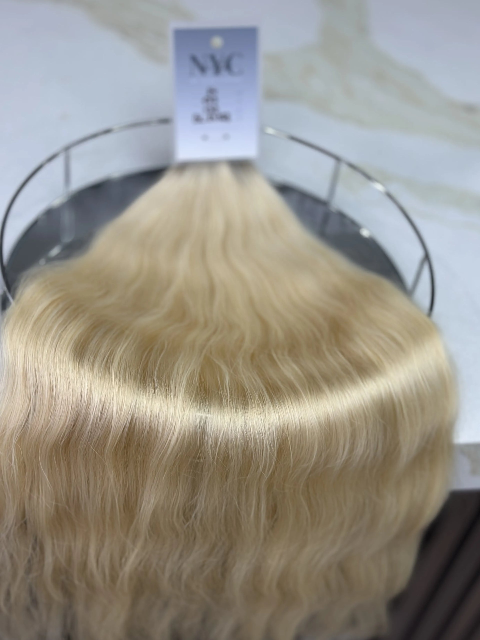 K-tip Slavic hair, colored, wavy 24 inch, 132gr, 177str