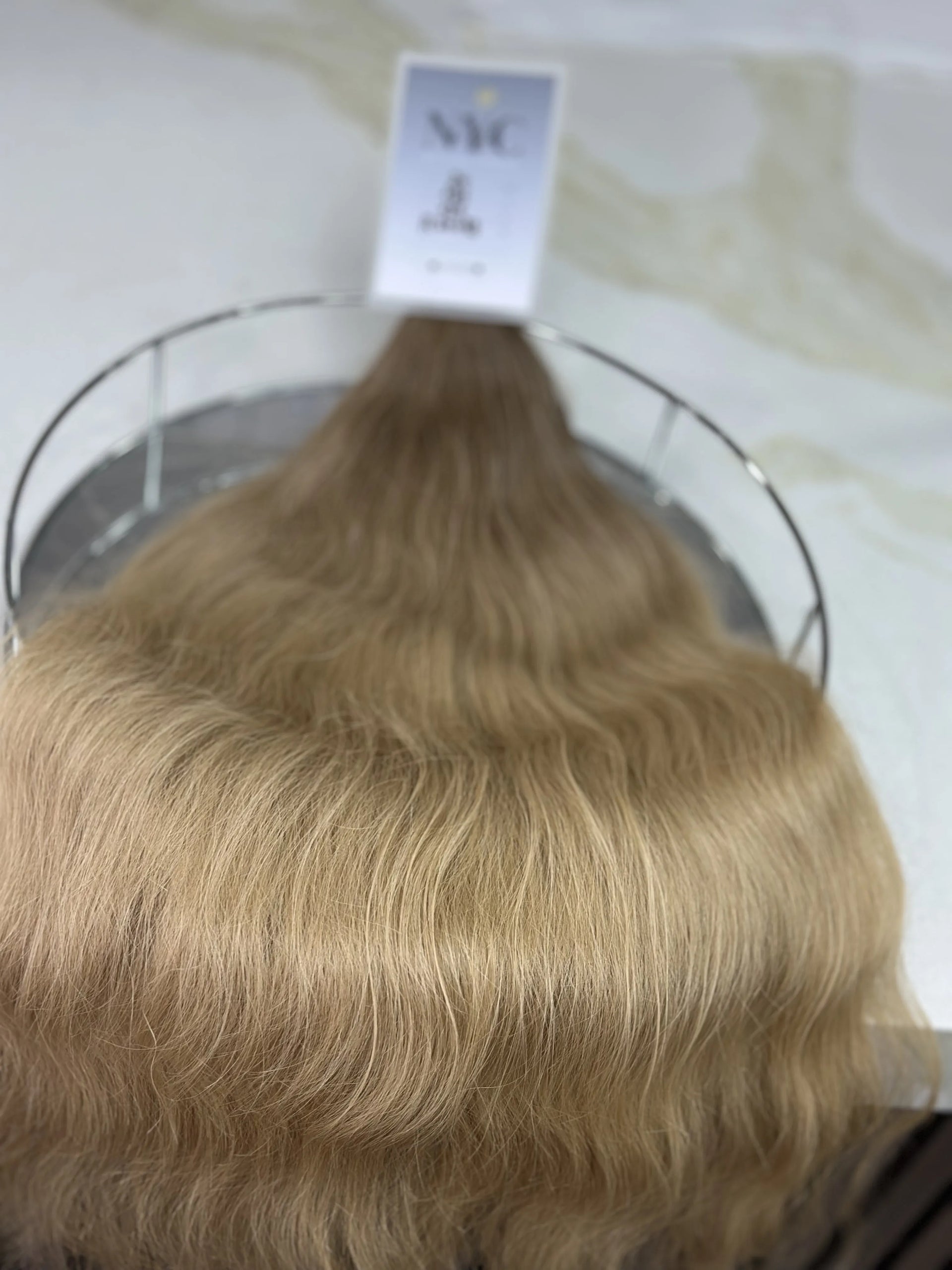 K-tip Slavic hair, colored, wavy 24 inch, 125gr, 191str