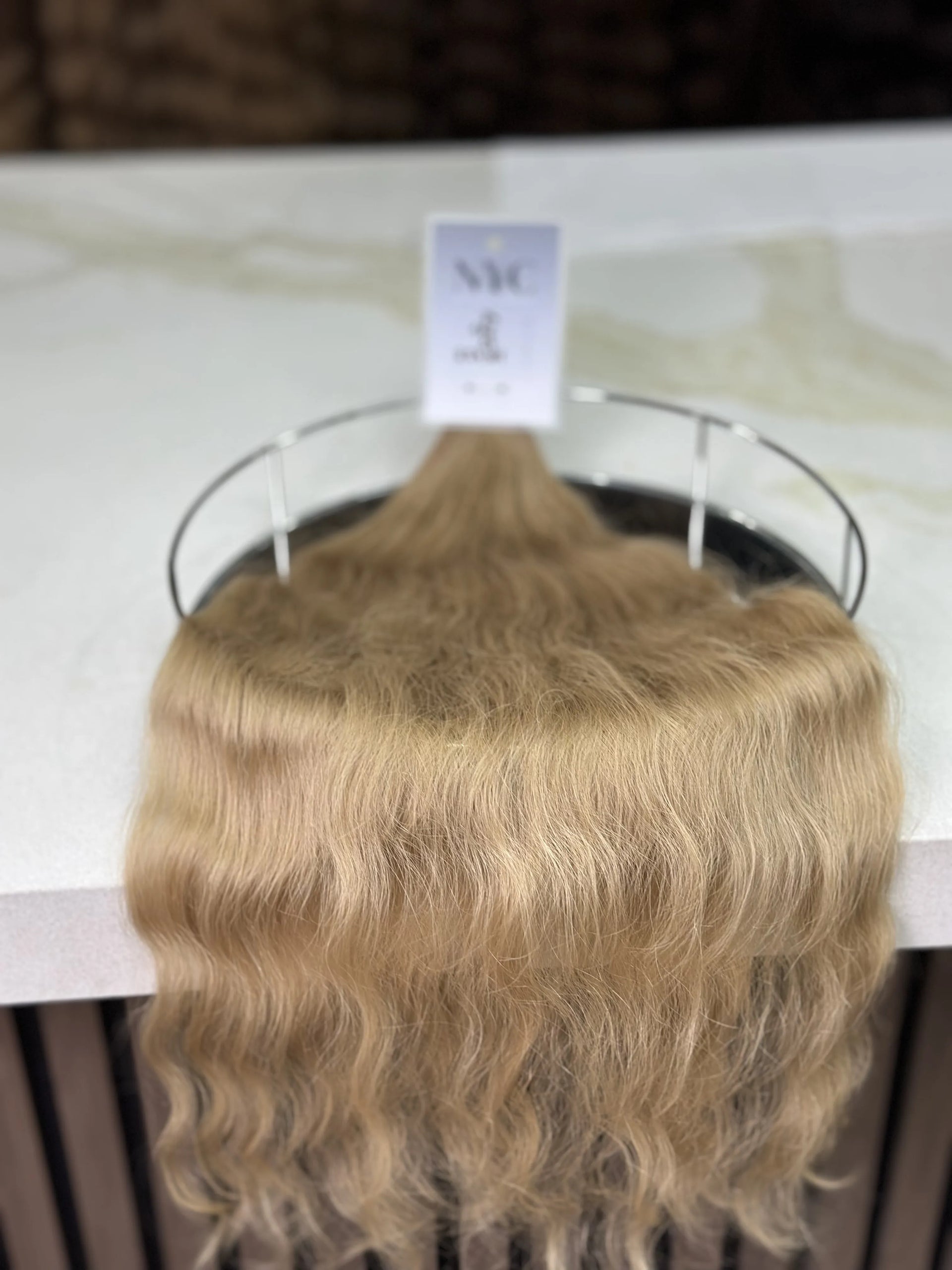 K-tip Slavic hair, colored, wavy 24 inch, 87gr, 166str