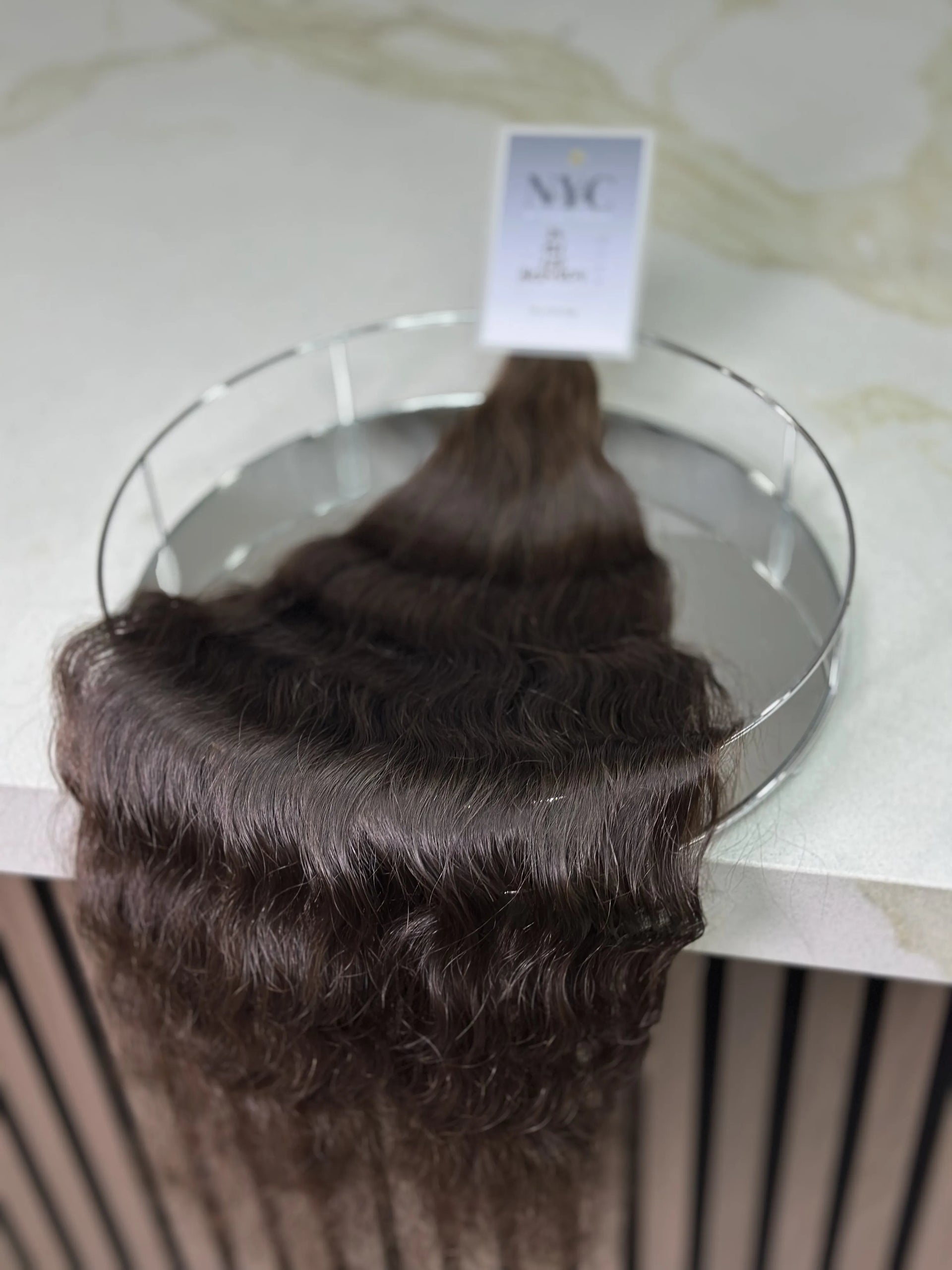 K-tip Slavic hair, colored, wavy 24 inch, 120gr, 221str