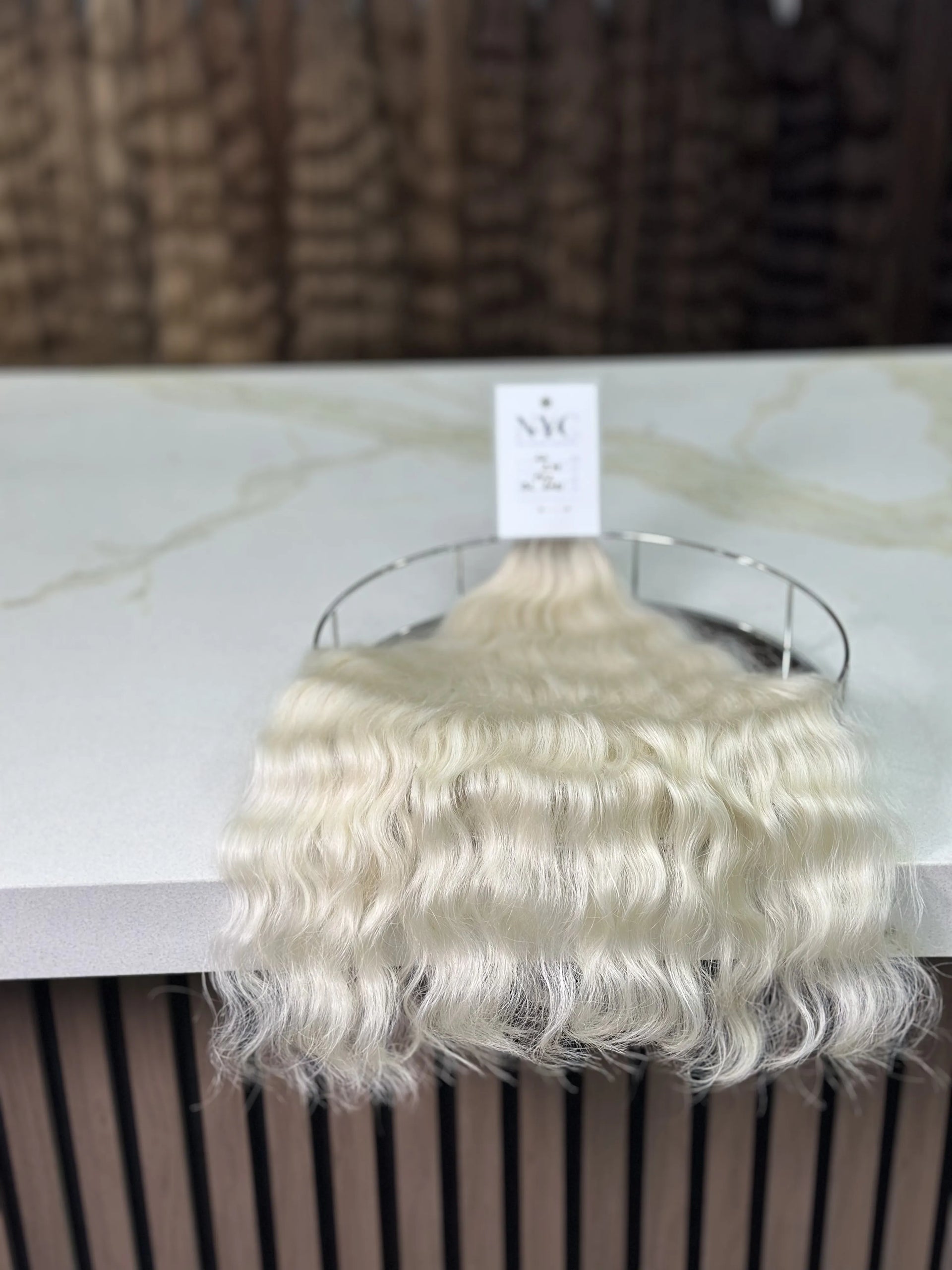 K-tip Slavic hair, colored, curly 20 inch, 142gr, 234str