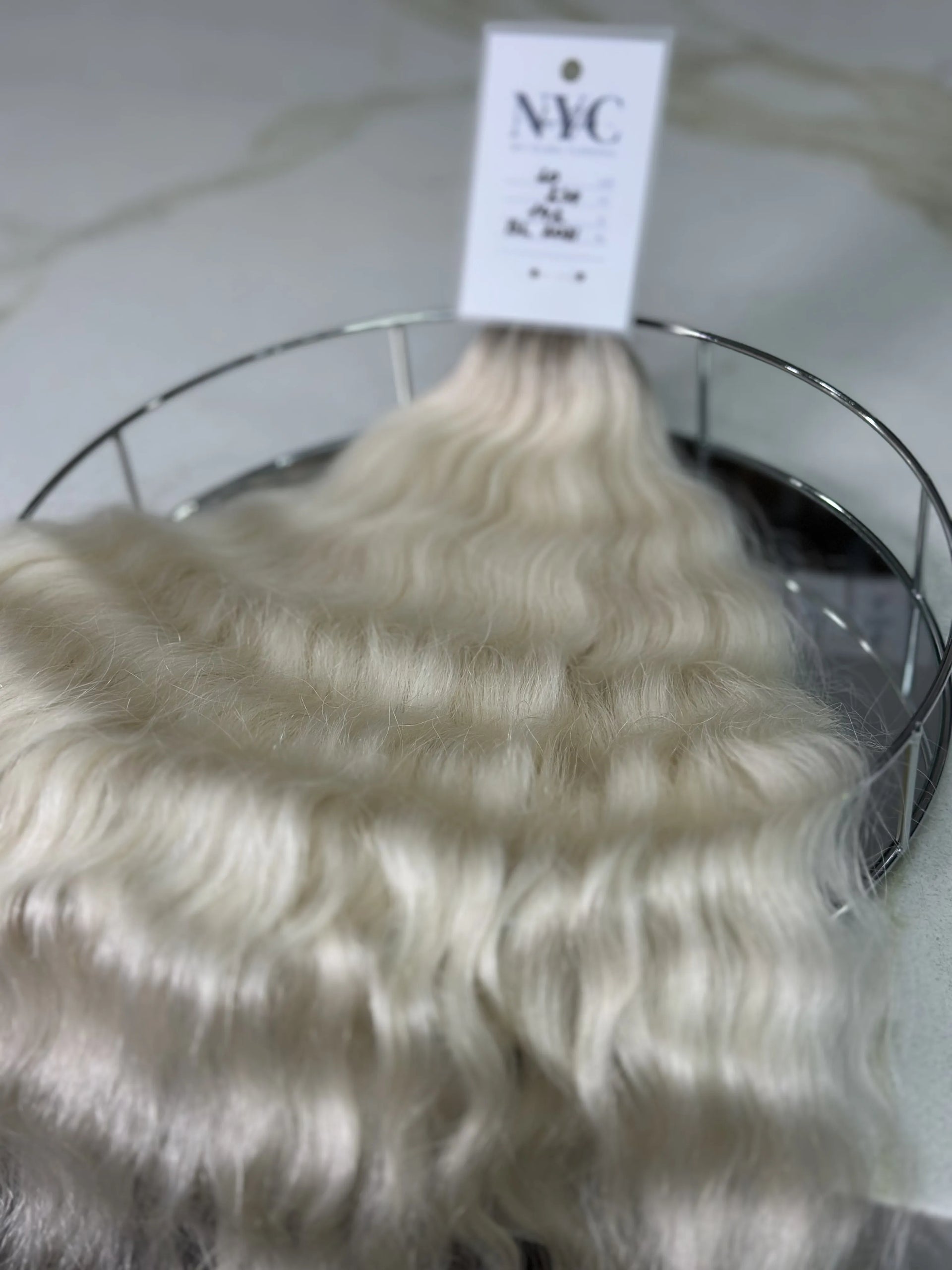 K-tip Slavic hair, colored, curly 20 inch, 142gr, 234str