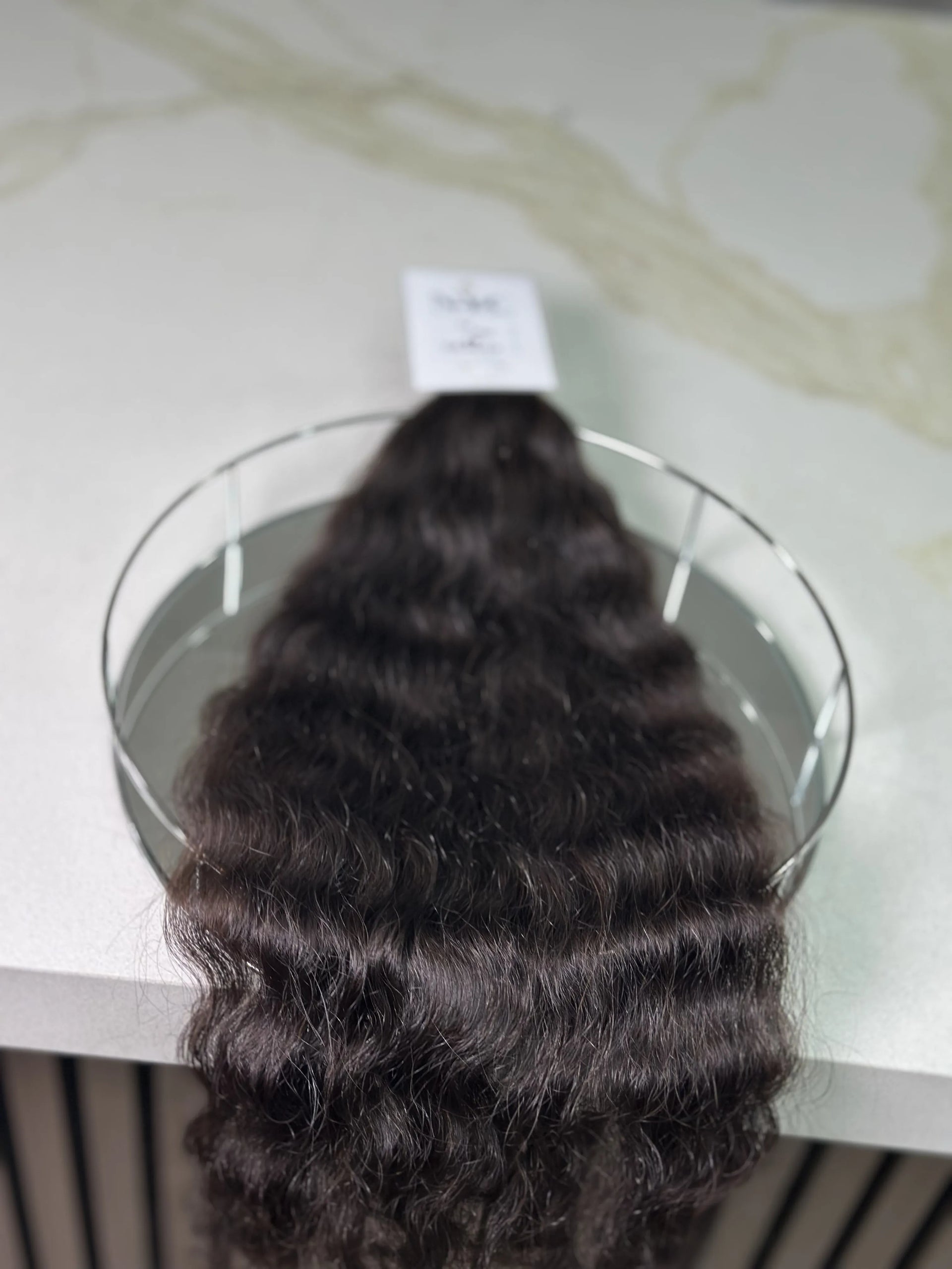 K-tip Slavic hair, colored, curly 22 inch, 86gr, 170str