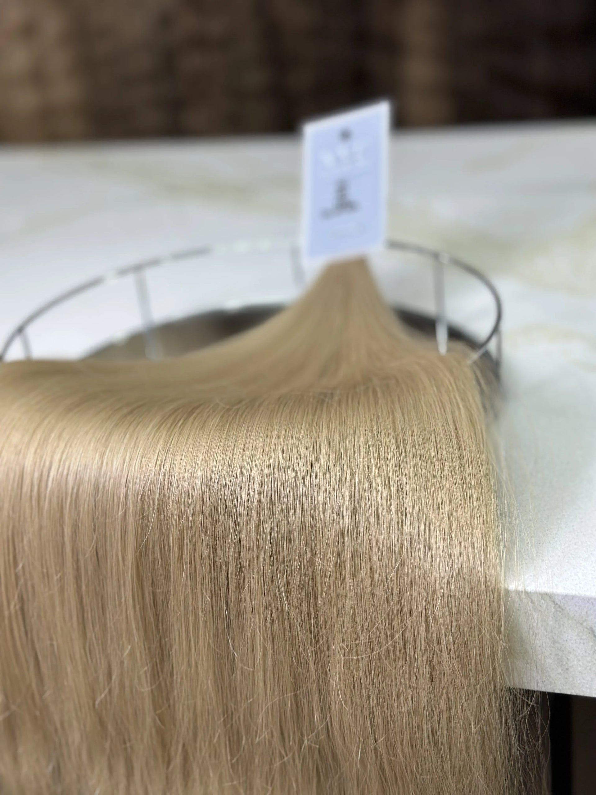 K-tip Slavic hair, colored, wavy 26 inch, 120gr, 180str