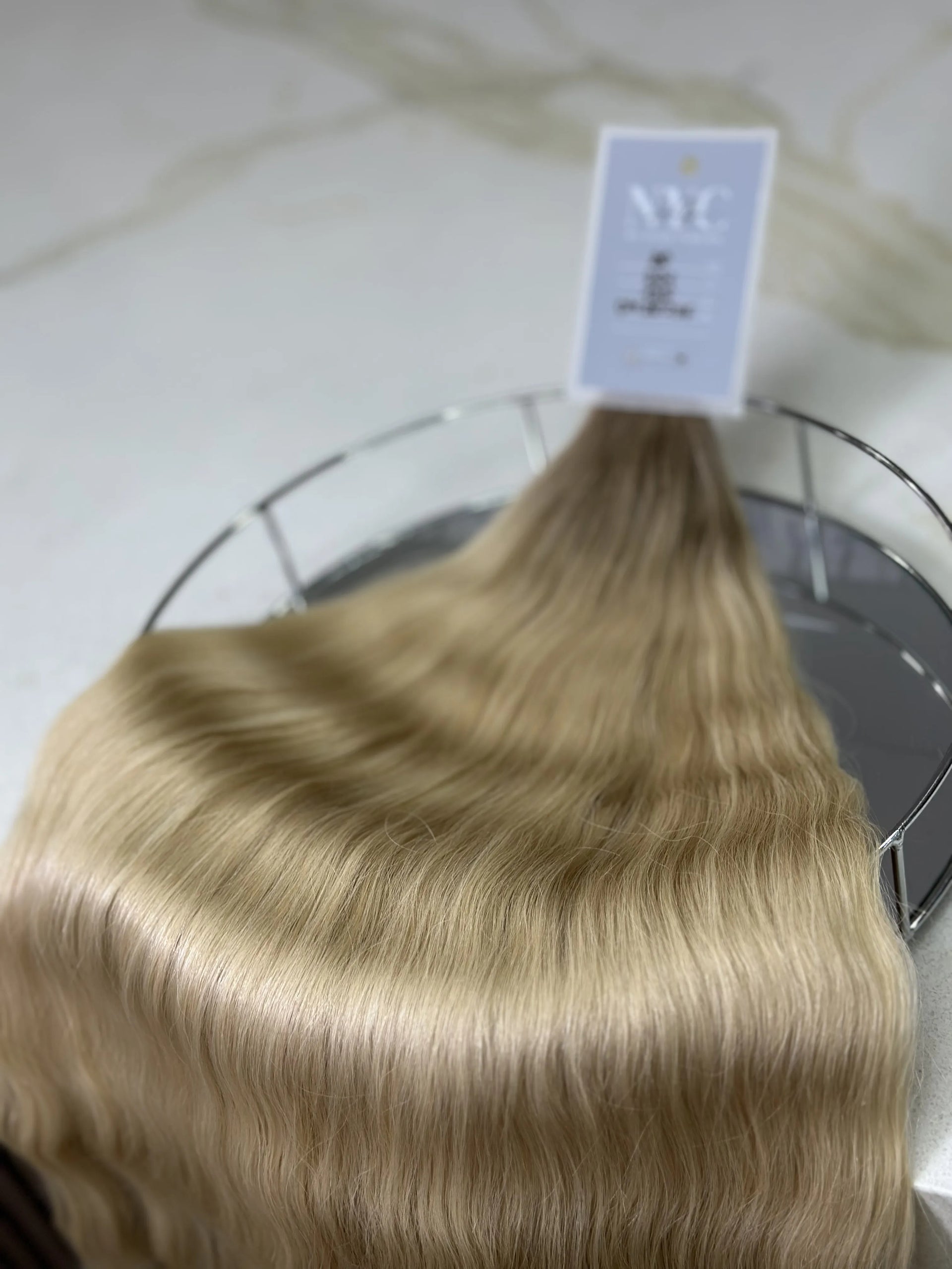 K-tip Slavic hair, colored, wavy 26 inch, 135gr, 221str