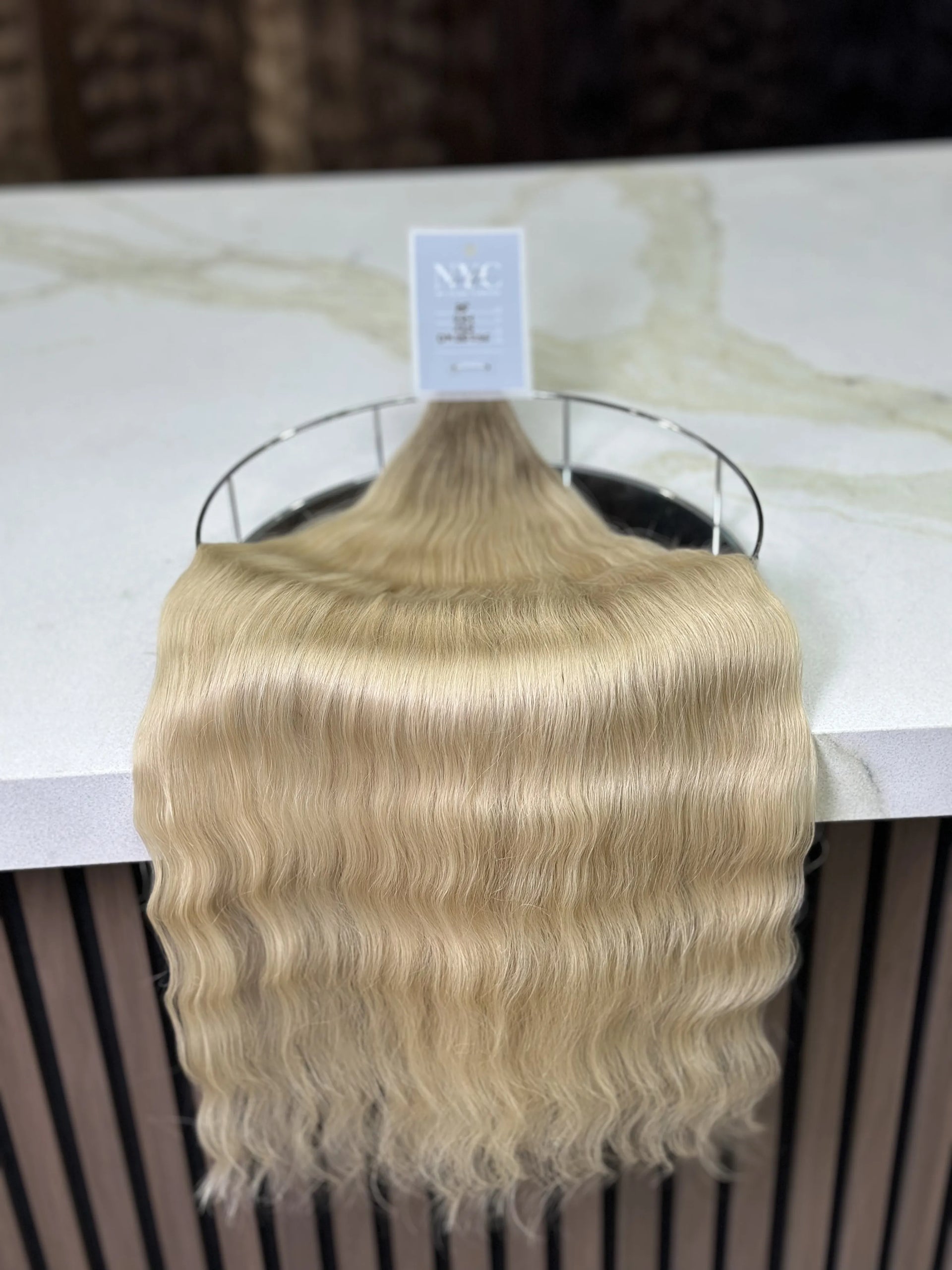 K-tip Slavic hair, colored, wavy 26 inch, 135gr, 221str