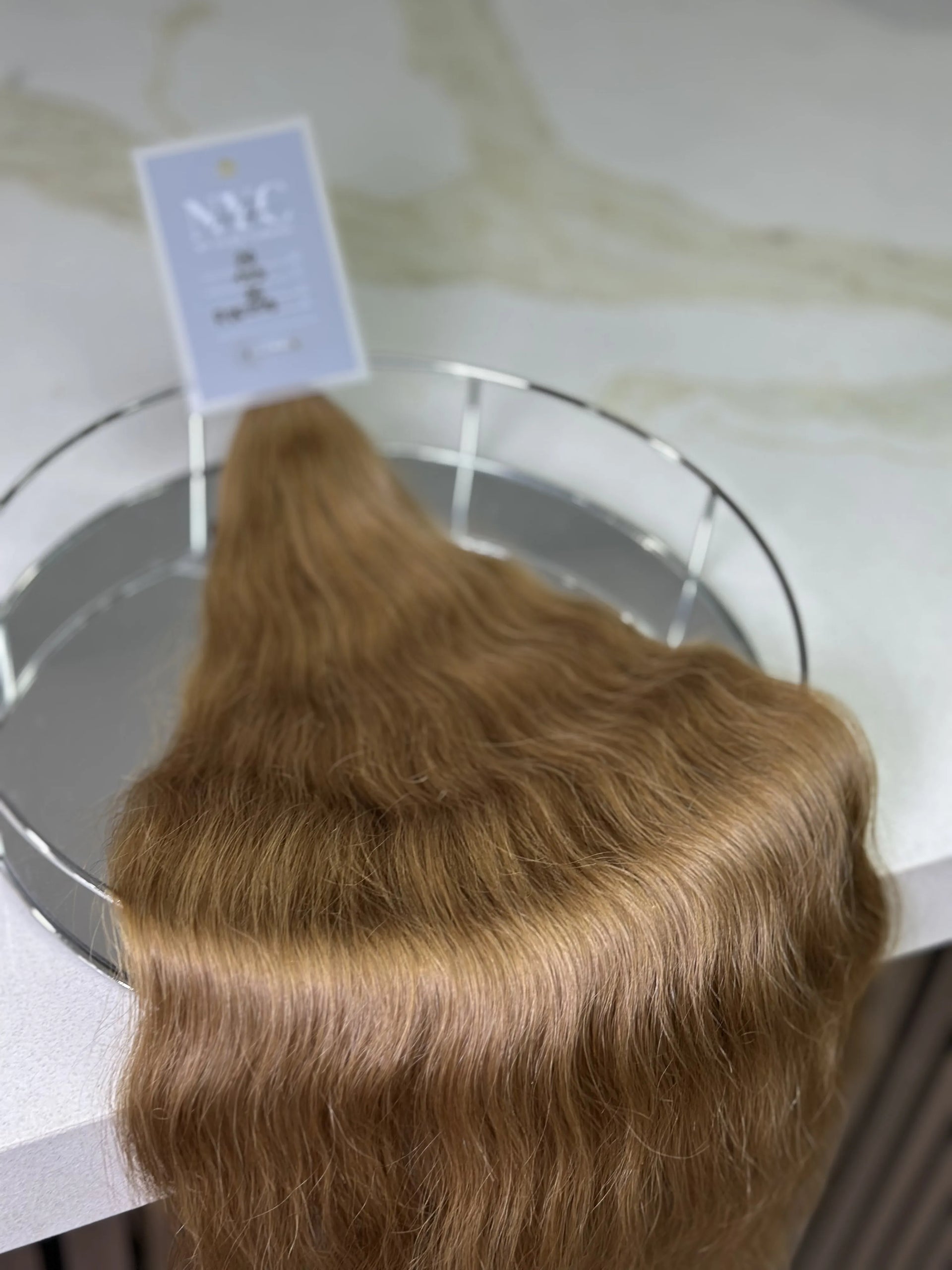 K-tip Slavic hair, colored, wavy 26 inch, 86gr, 193str