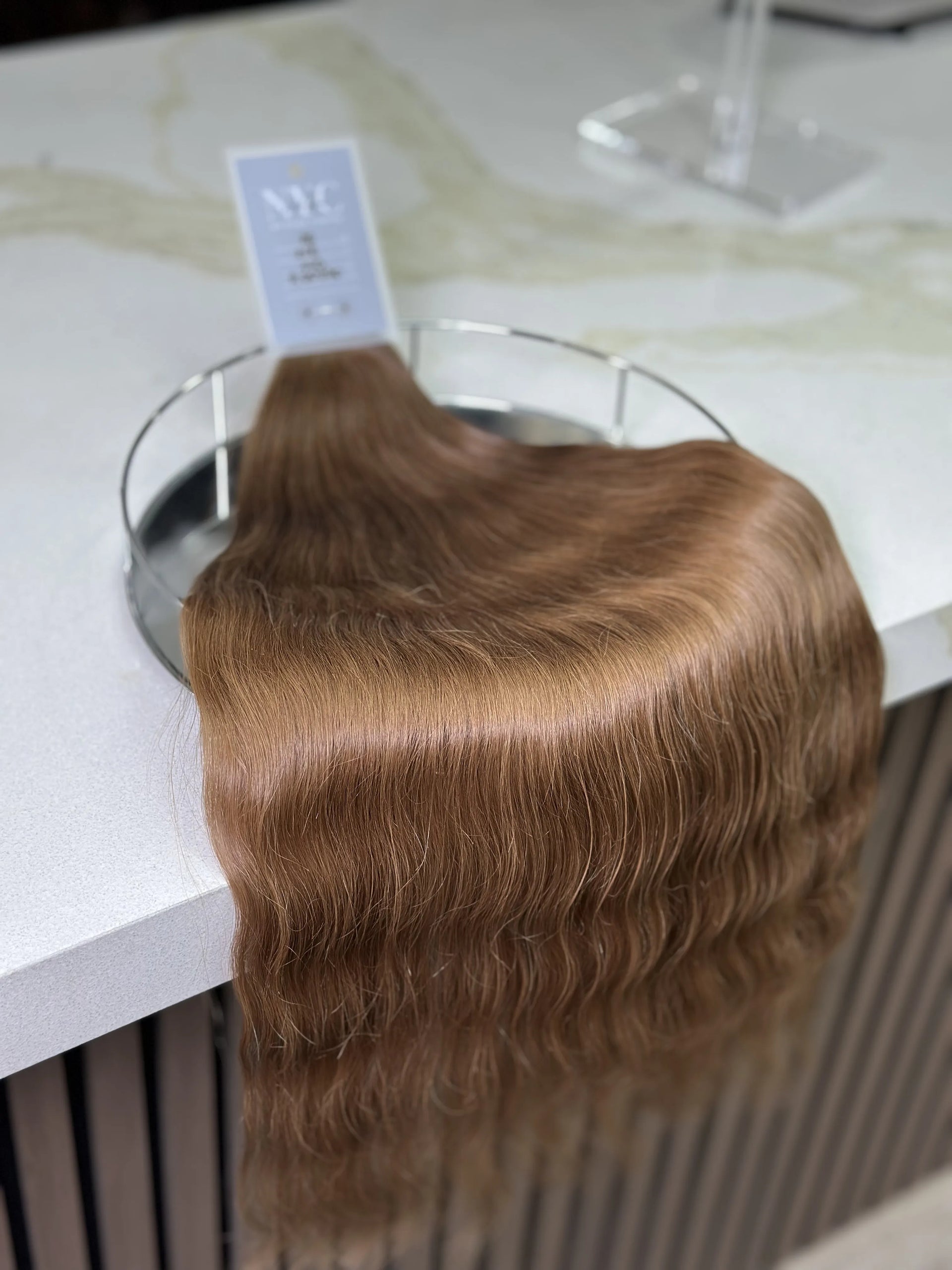 K-tip Slavic hair, colored, wavy 26 inch, 75gr, 140str