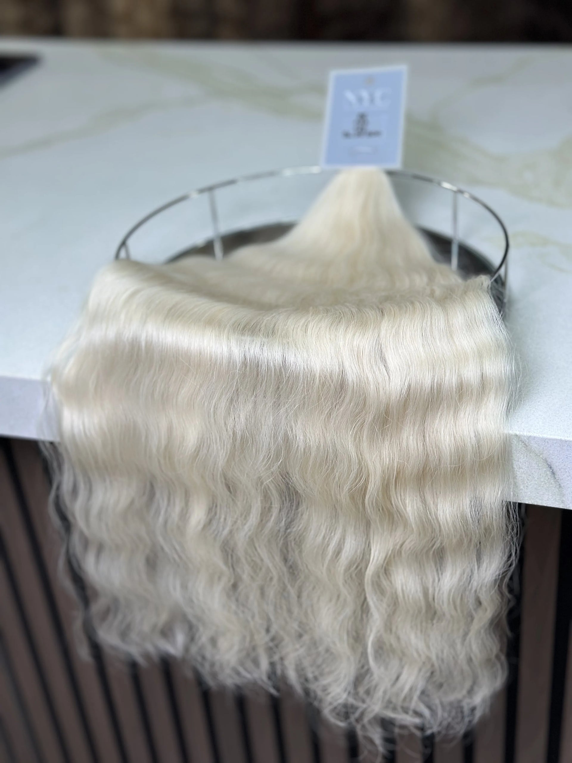 K-tip Slavic hair, colored, wavy 26 inch, 128gr, 193str