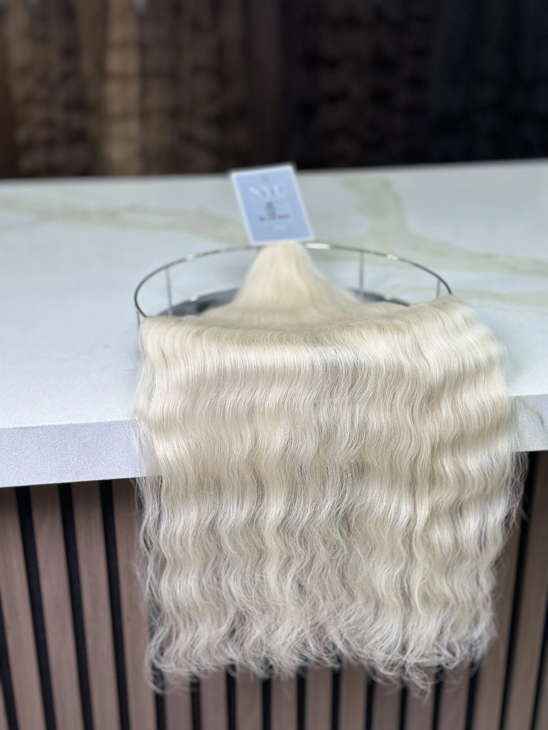 K-tip Slavic hair, colored, wavy 26 inch, 128gr, 193str